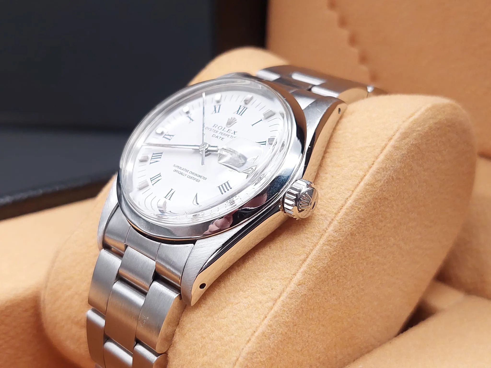 Rolex Oyster Perpetual Date 1500 1978 (Watch only) – Image 3