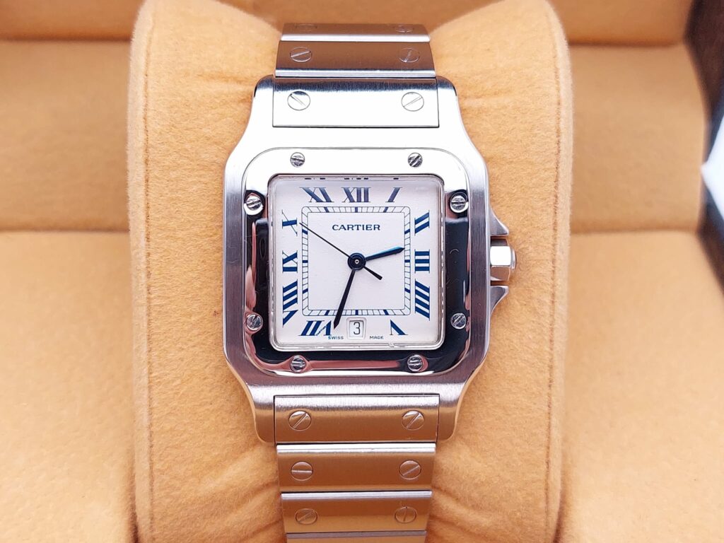 Cartier Santos Ref. 1564 Year 2000 Box Papers timepiecesbelgium