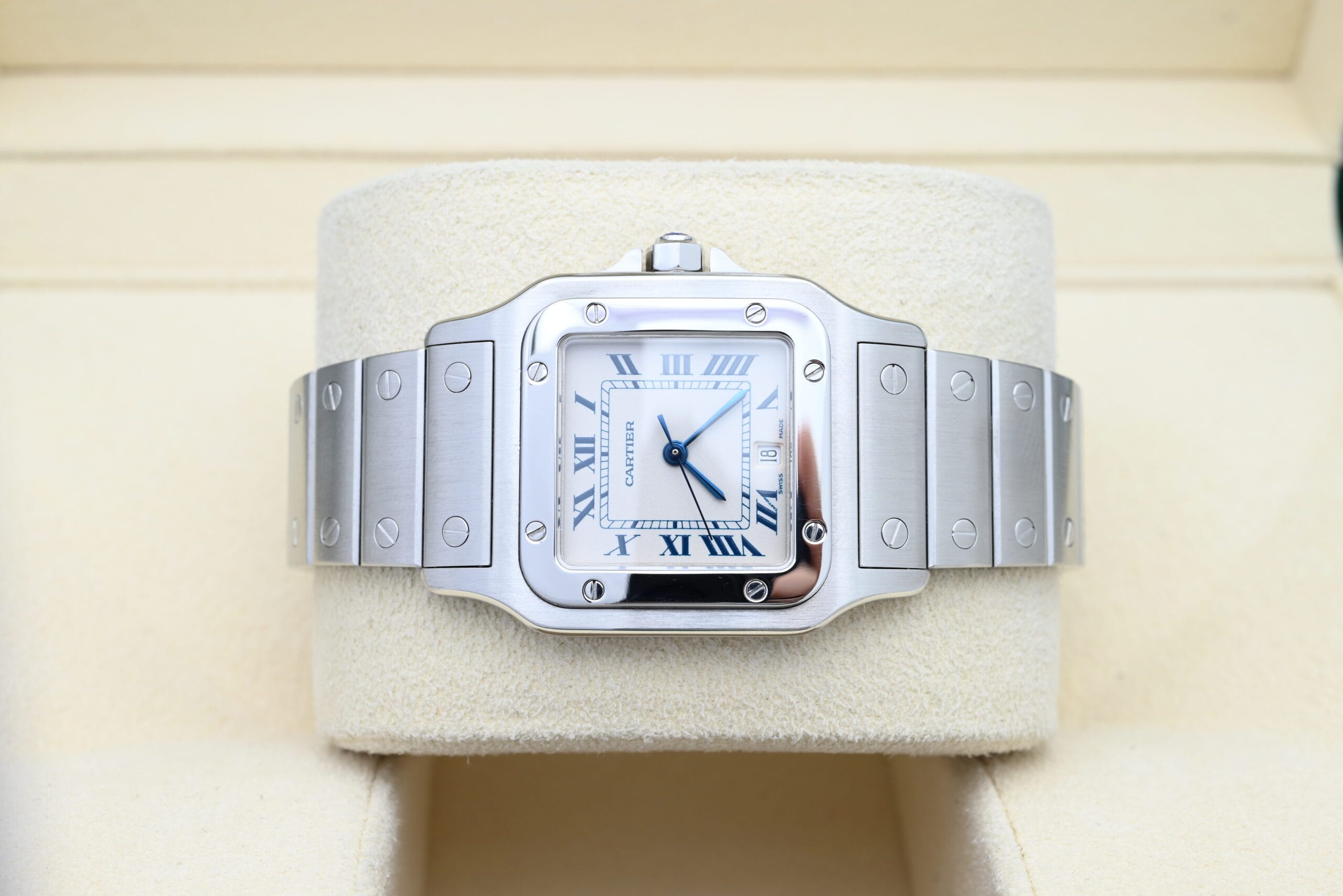 Cartier Santos Ref. 1564 Year 1990s (Box) - immagine 5
