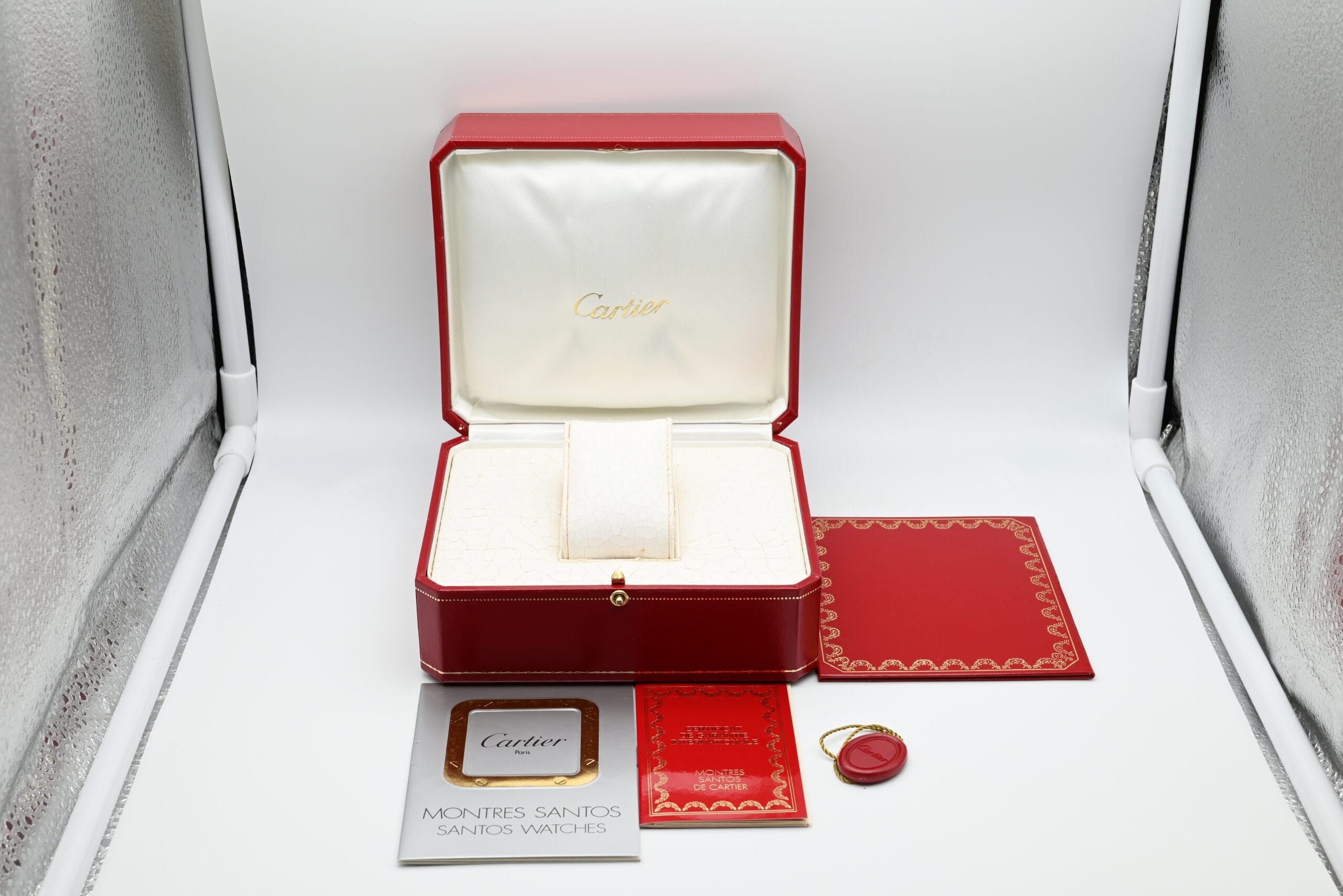 Cartier Santos Ref. 187903 Year 1987 (Full Set) - Image 2