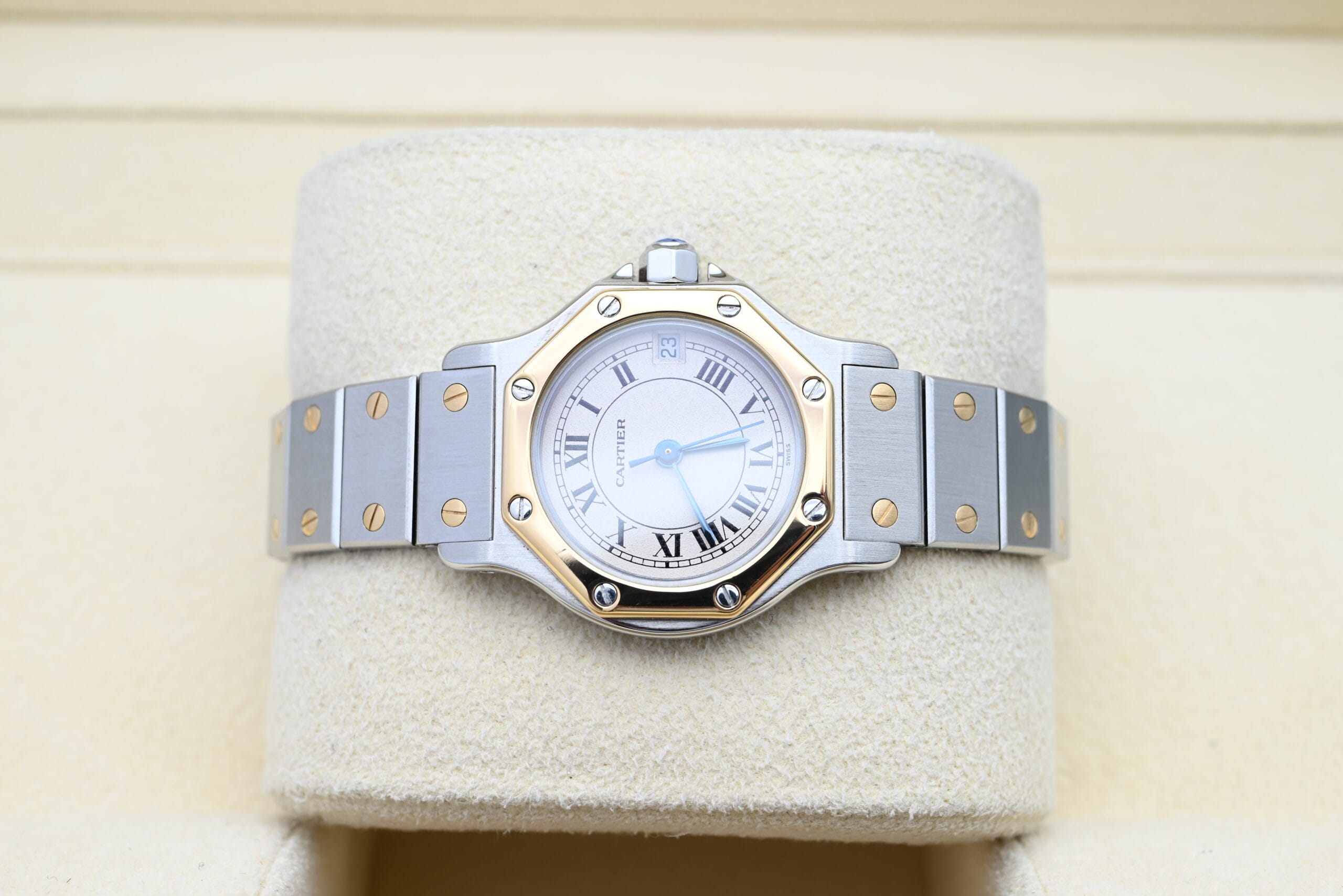 Cartier Santos Ref. 187903 Year 1990s (Box) - Image 5