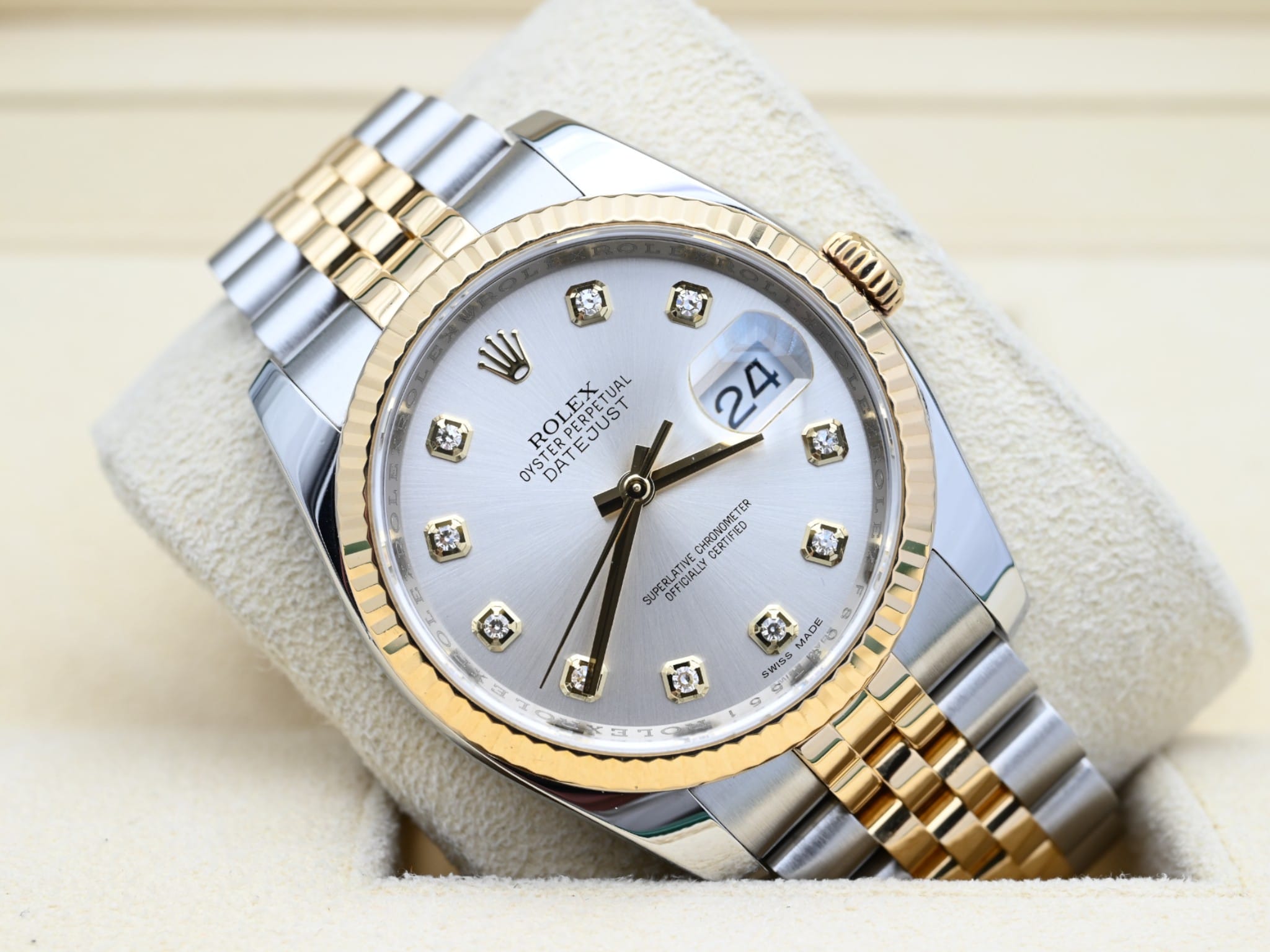 Rolex Datejust Ref. 116233 Jahr 2014 (vollständiger Satz)