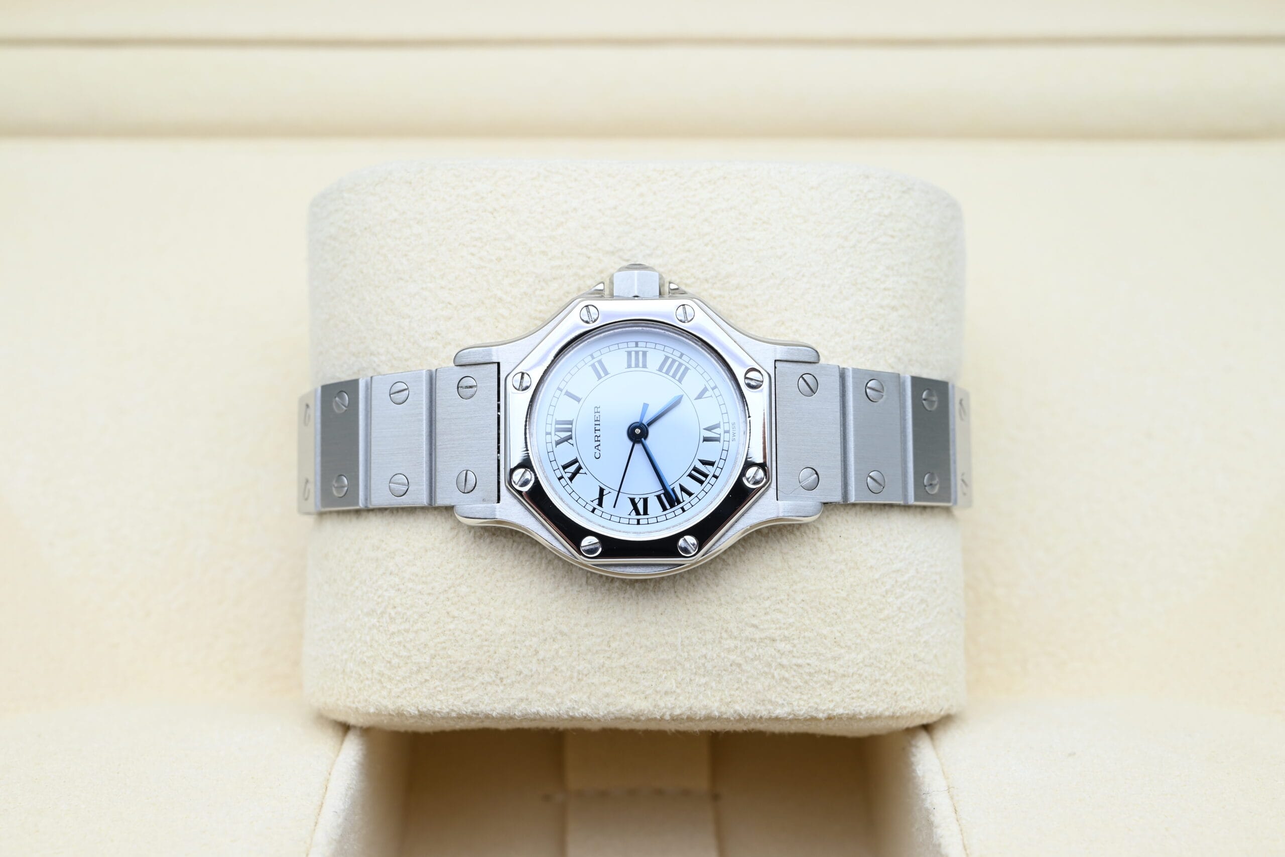 Cartier Santos Ref. 0906 Year 1990s (Box) - Image 5