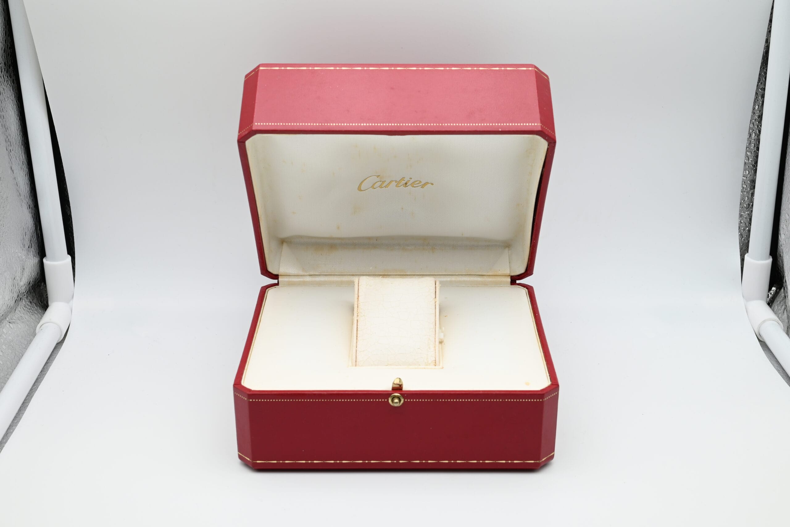 Cartier Santos Ref. 0907 Year 1990s (Box) - Image 2