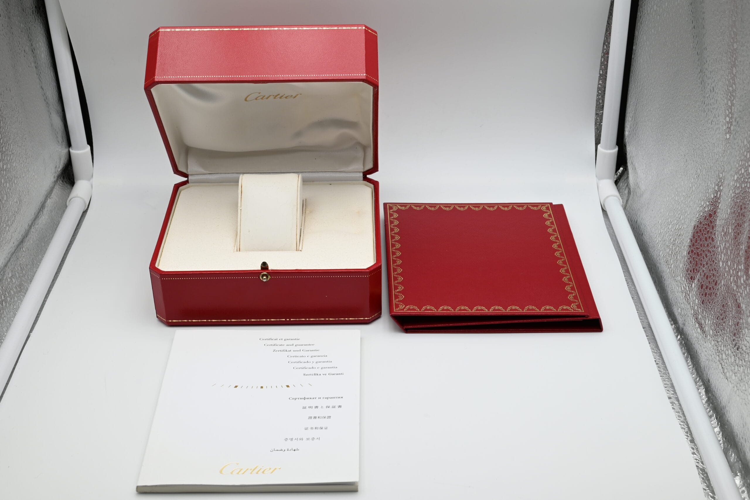 Cartier Santos Ref. 1567 Year 2011 (Box & Papers) - Image 2