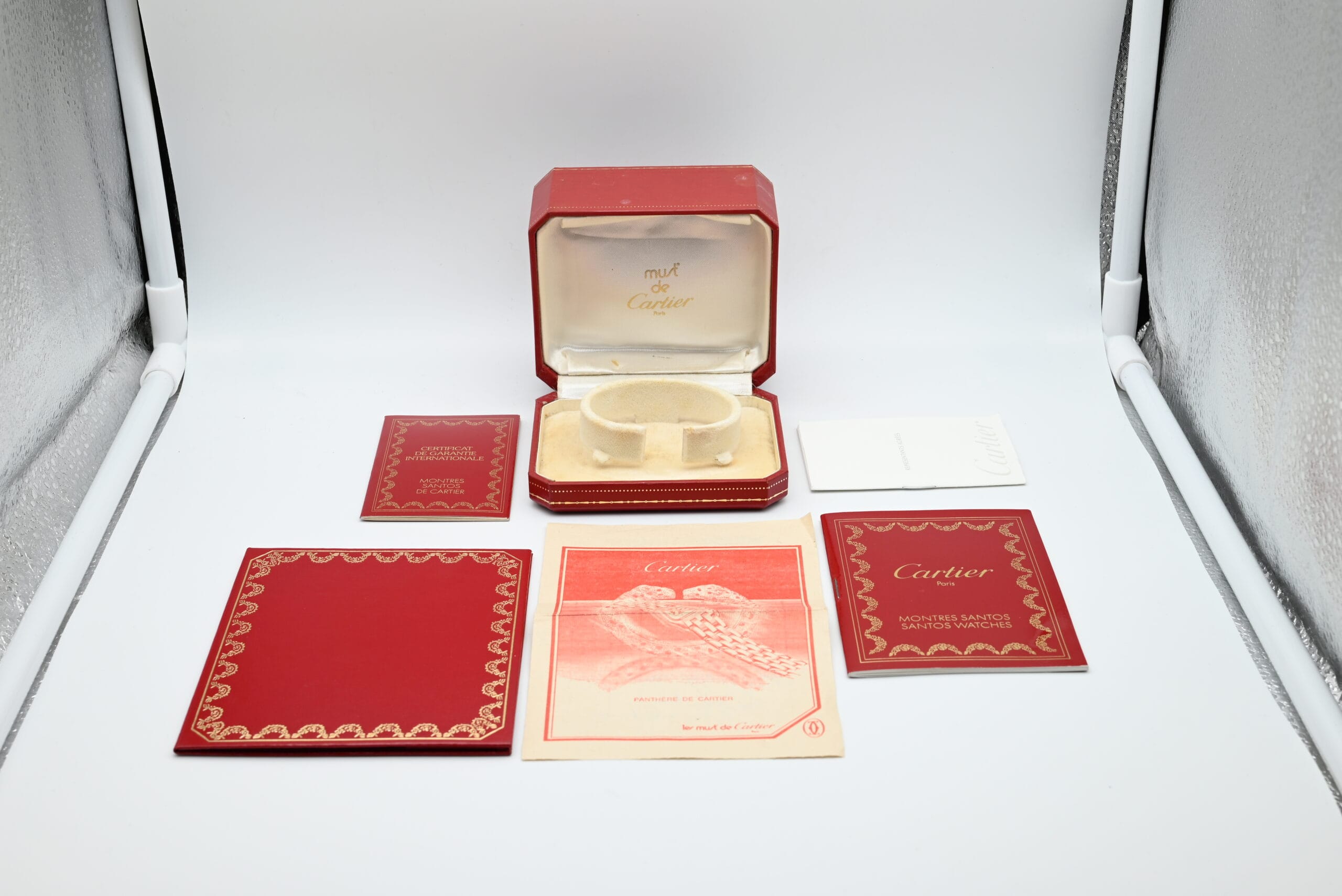 Cartier Santos Ref. 187903 Year 1991 (Full Set) - Image 2