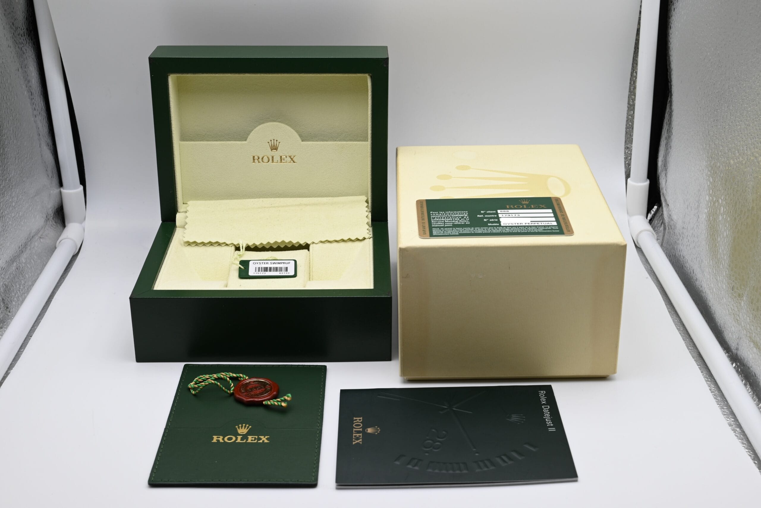 Rolex Lady-Datejust Ref. 179173 Year 2011 (Full Set) – Bild 2