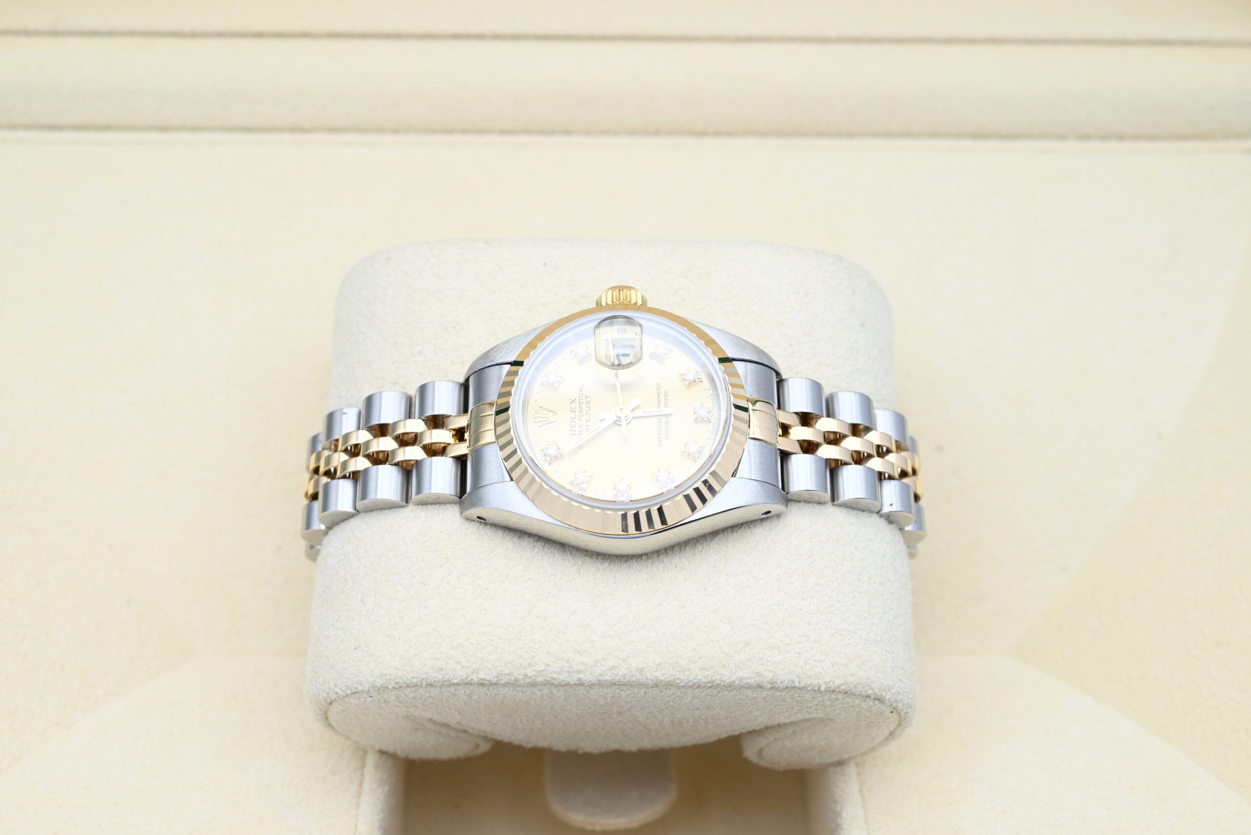Rolex Lady-Datejust Ref. 69173 Year 1985 (Box & Papers) - Afbeelding 3