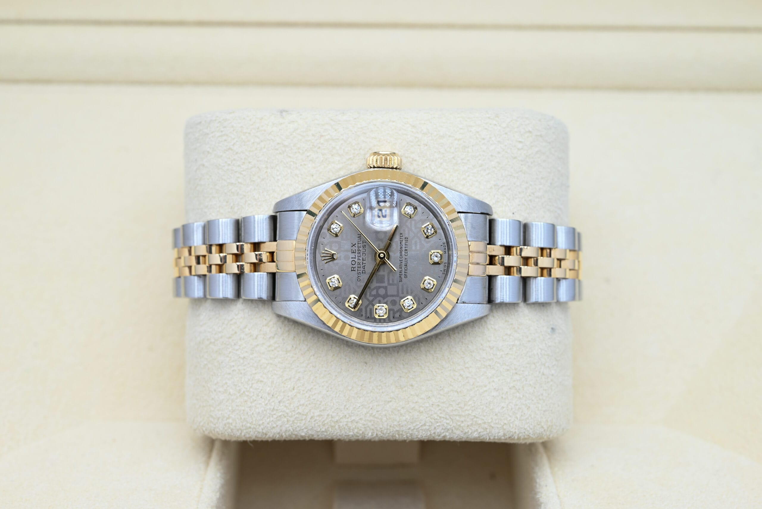 Rolex Lady-Datejust Ref. 69173 Year 1995 (Box & Papers) – Bild 5