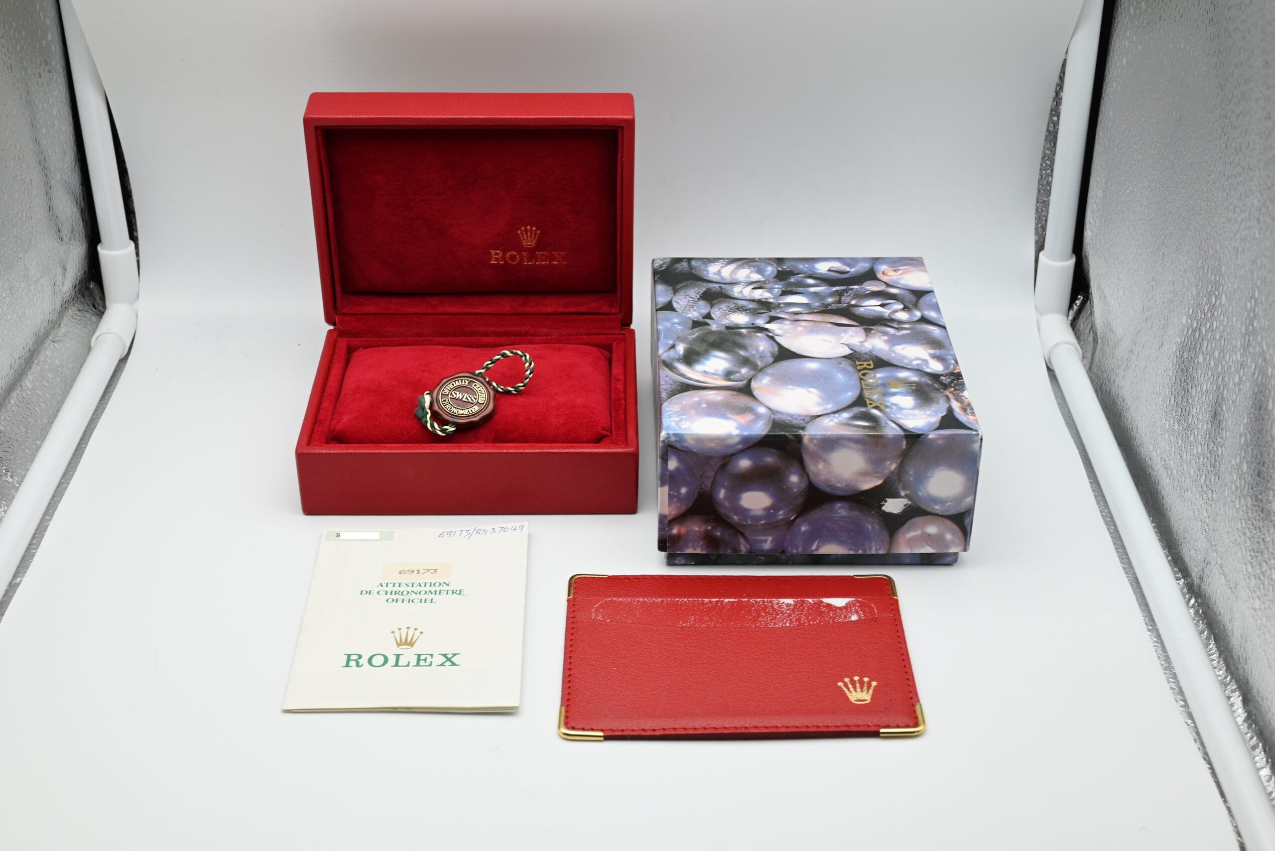 Rolex Lady-Datejust Ref. 69173 Year 1988 (Box & Papers) - Afbeelding 2