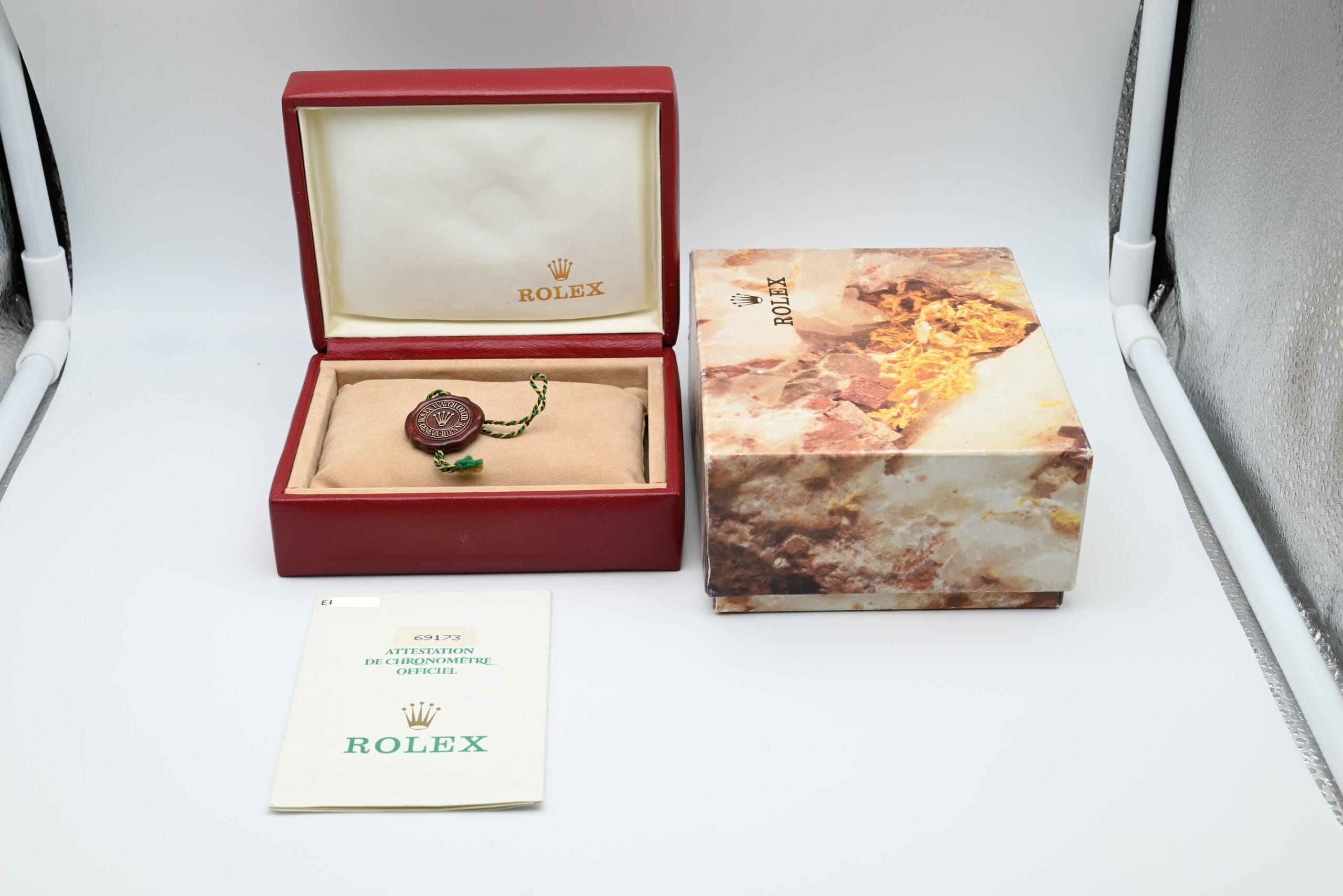 Rolex Lady-Datejust Ref. 69173 Year 1991 (Box & Papers) - Afbeelding 2