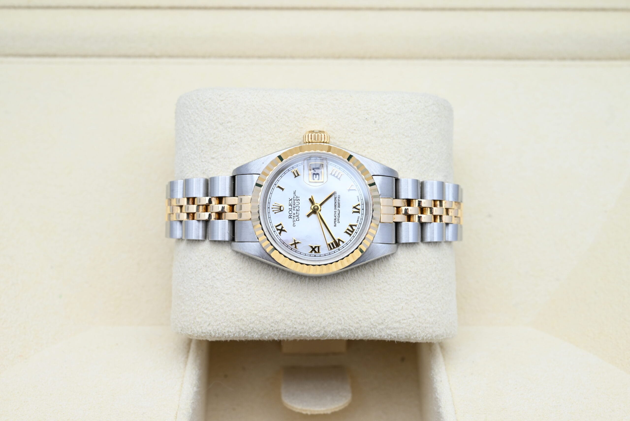 Rolex Lady-Datejust Ref. 69173 Year 1991 (Box & Papers) - Afbeelding 5