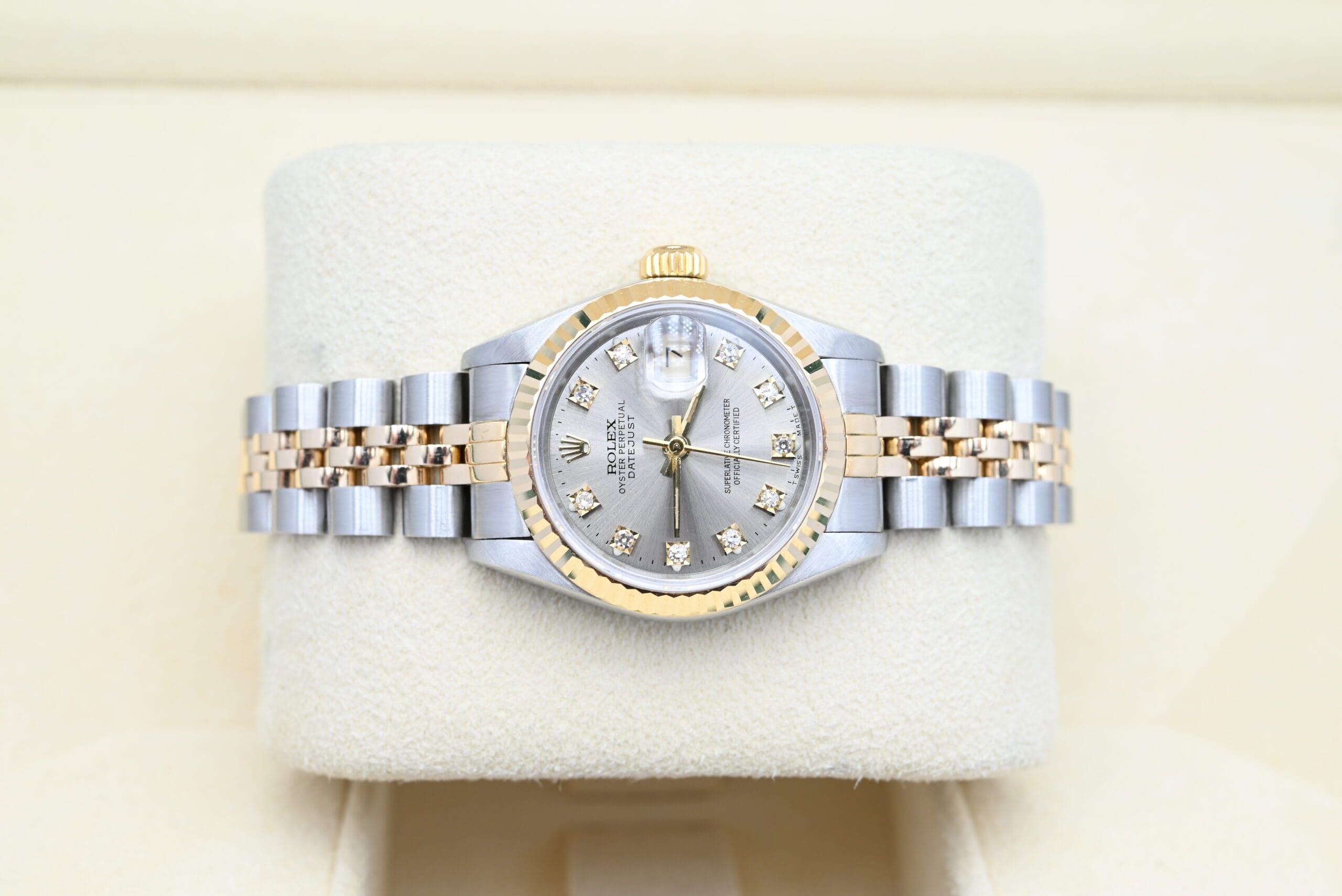 Rolex Lady-Datejust Ref. 69173 Year 1991 (Box & Papers) - Afbeelding 5