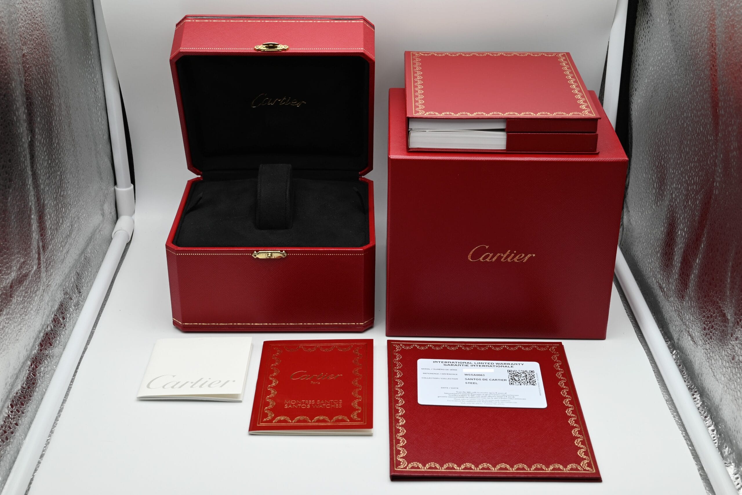 Cartier Santos Ref. WSSA0063 Year 2023 (Full Set) - Image 2