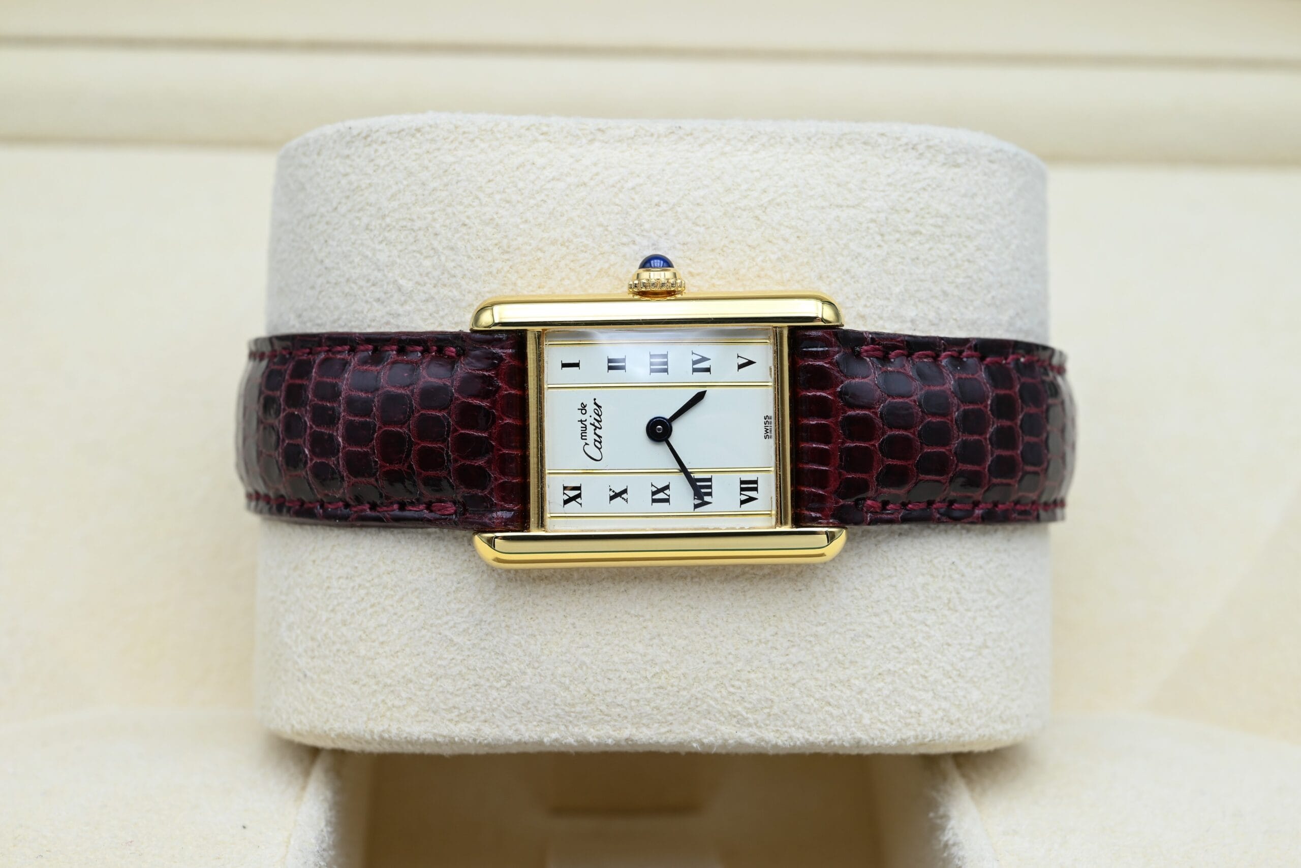 Cartier Tank Ref. 366001 Year 1990s (Box) - Afbeelding 5