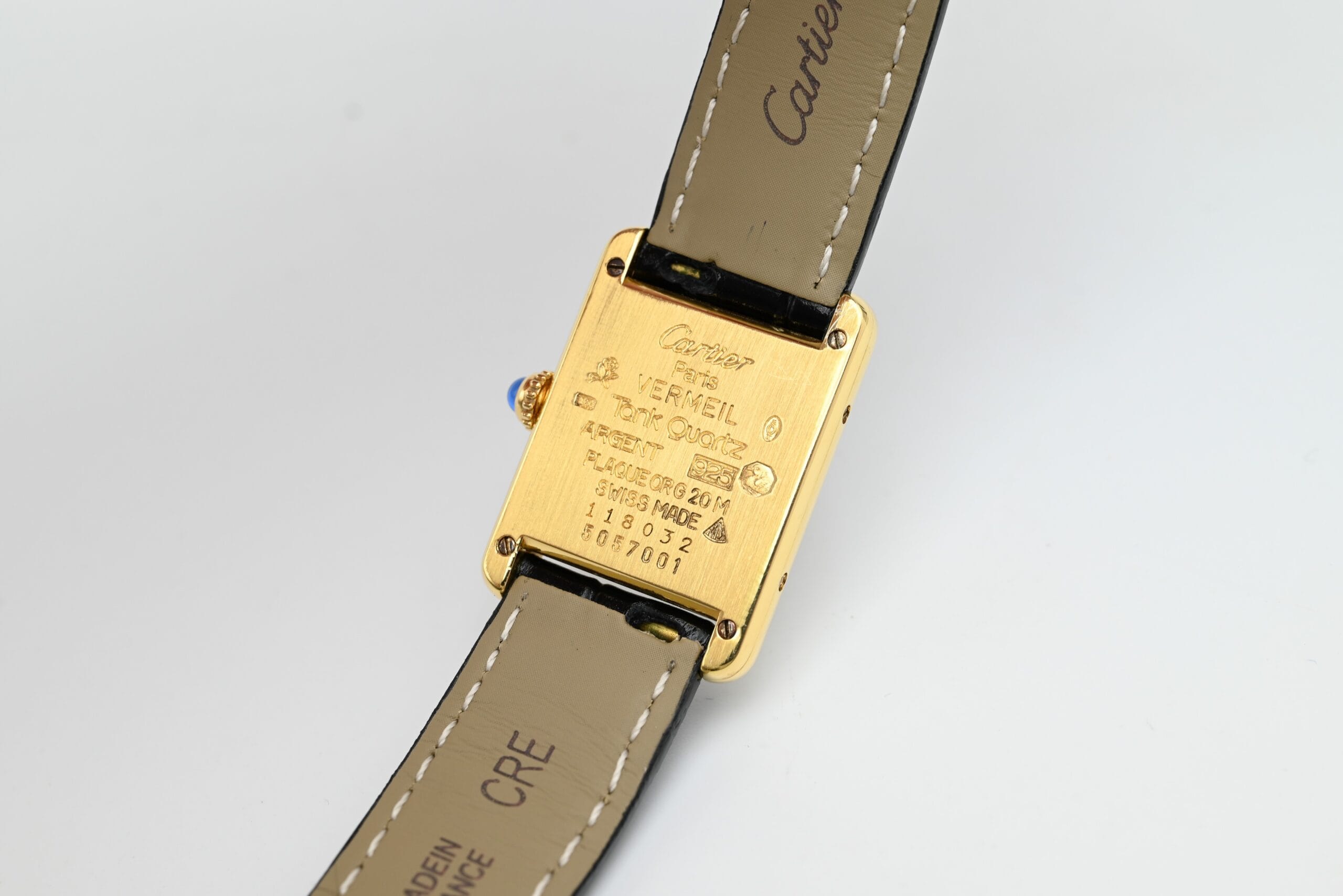 Cartier Tank Ref. 5057001 Year 1993 (Full Set) - Image 7