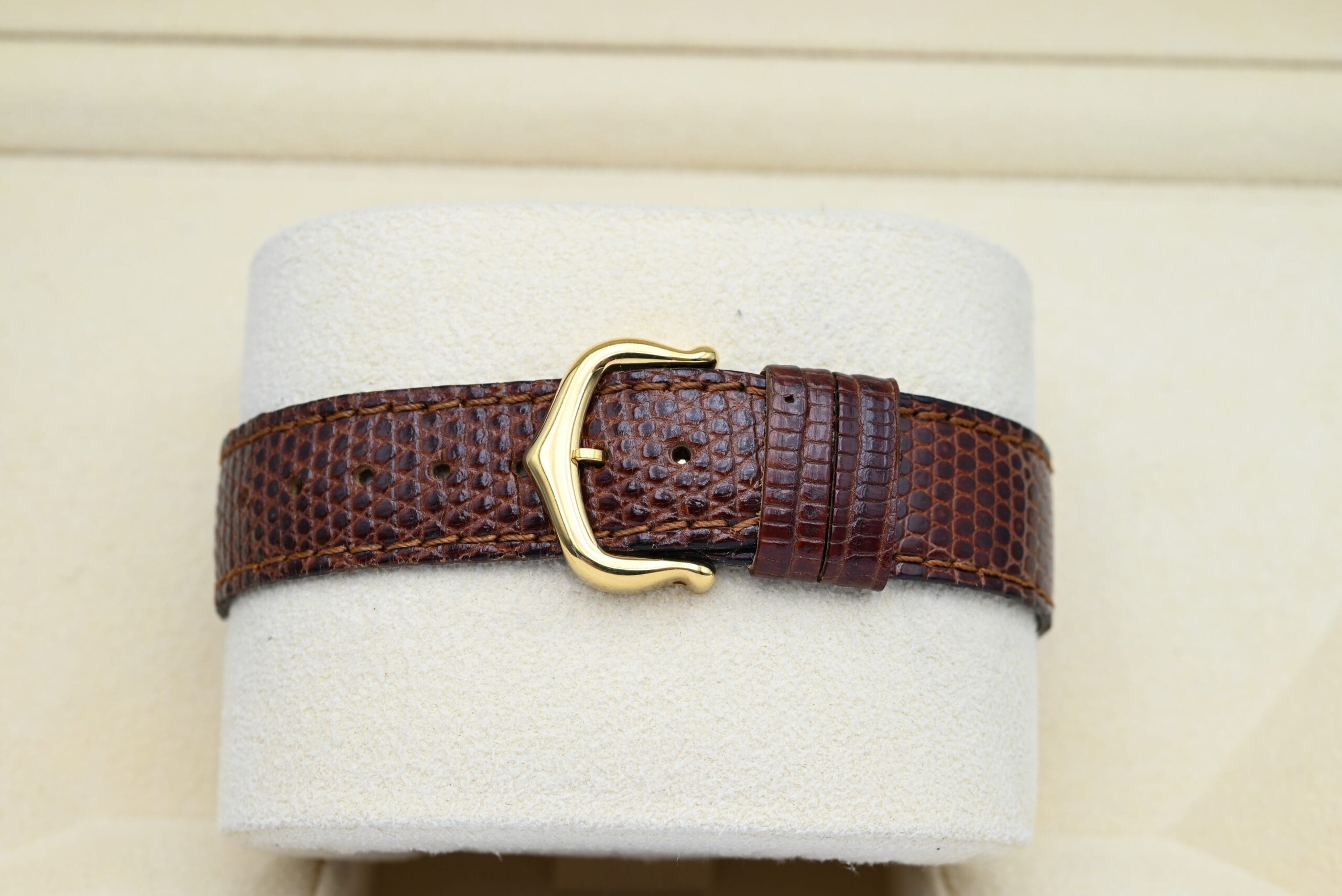 Cartier Tank Vermeil Year 1992 (Box & Papers) - Image 6