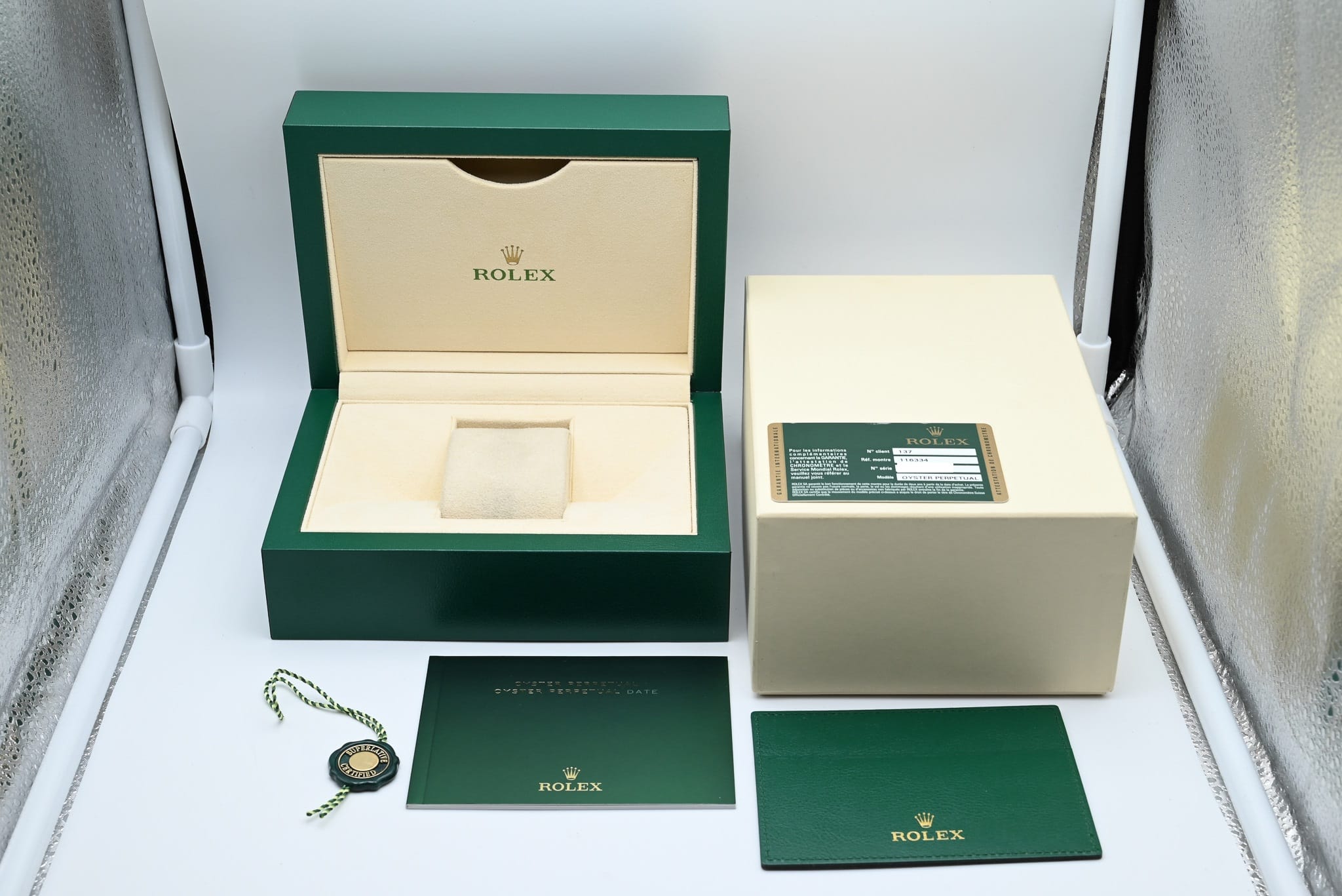 Rolex Datejust Ref. 116334 Year 2014 (Full Set) - immagine 2