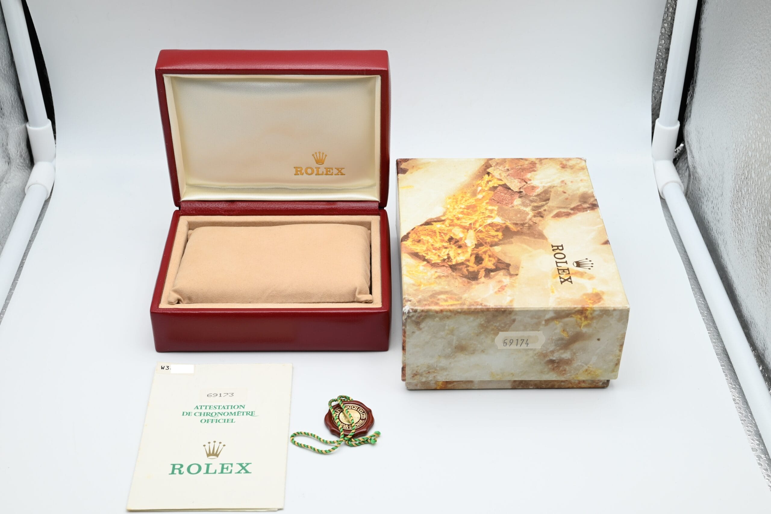 Rolex Lady-Datejust Ref. 69173 Year 1996 (Box & Papers) - immagine 2