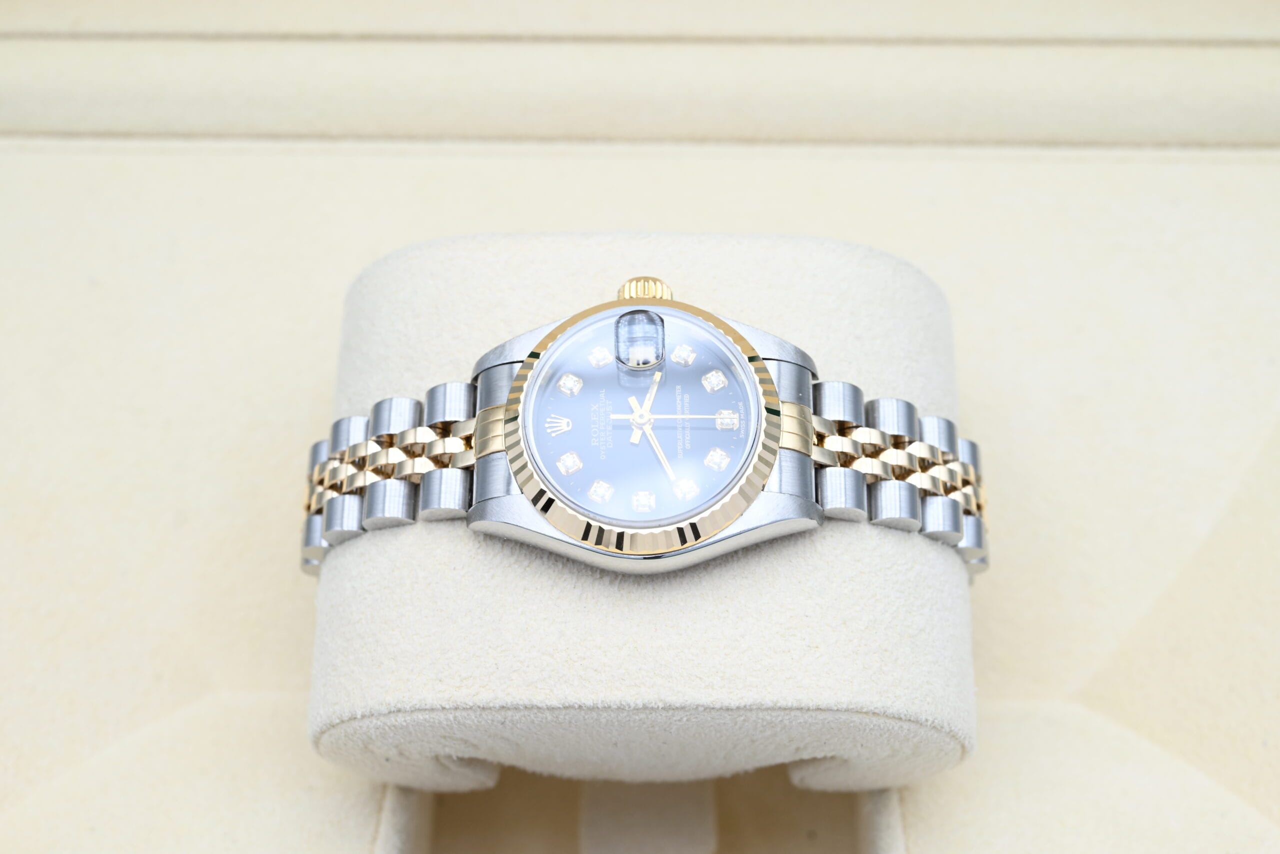 Rolex Lady-Datejust Ref. 69173 Year 1996 (Box & Papers) - immagine 3