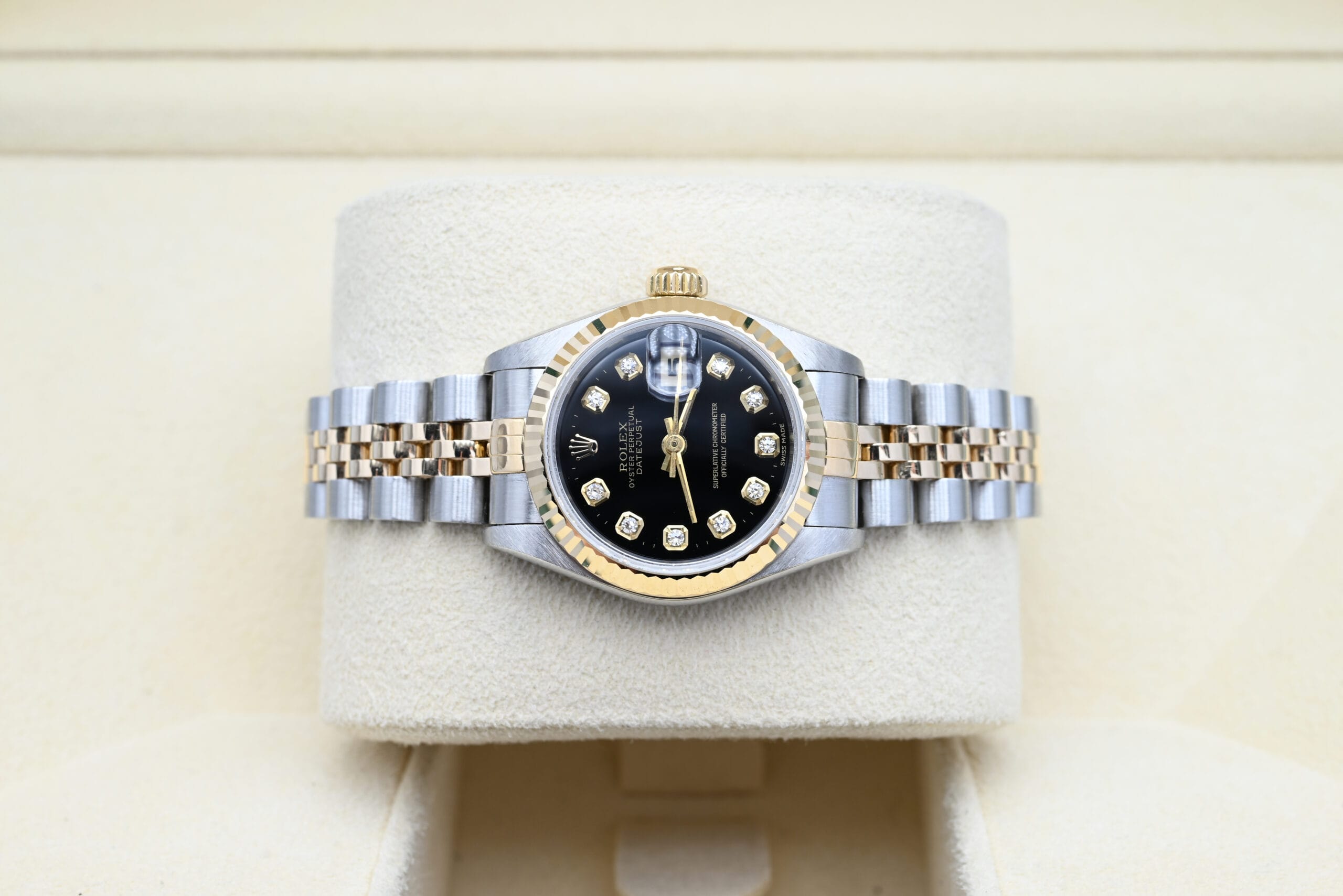 Rolex Lady-Datejust Ref. 69173 Year 1996 (Box & Papers) - immagine 5