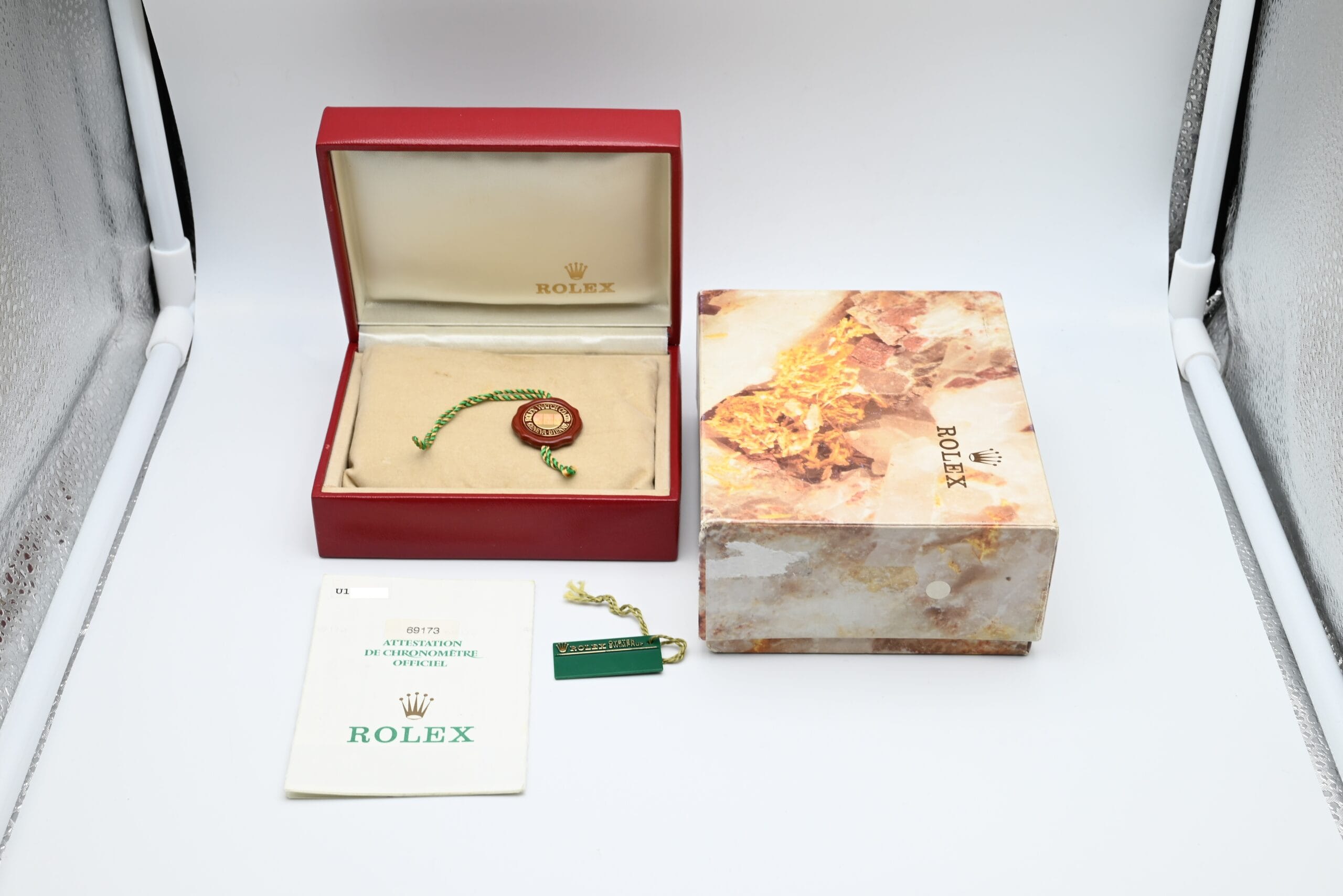 Rolex Lady-Datejust Ref. 69173 Year 1999 (Box & Papers) - Afbeelding 2