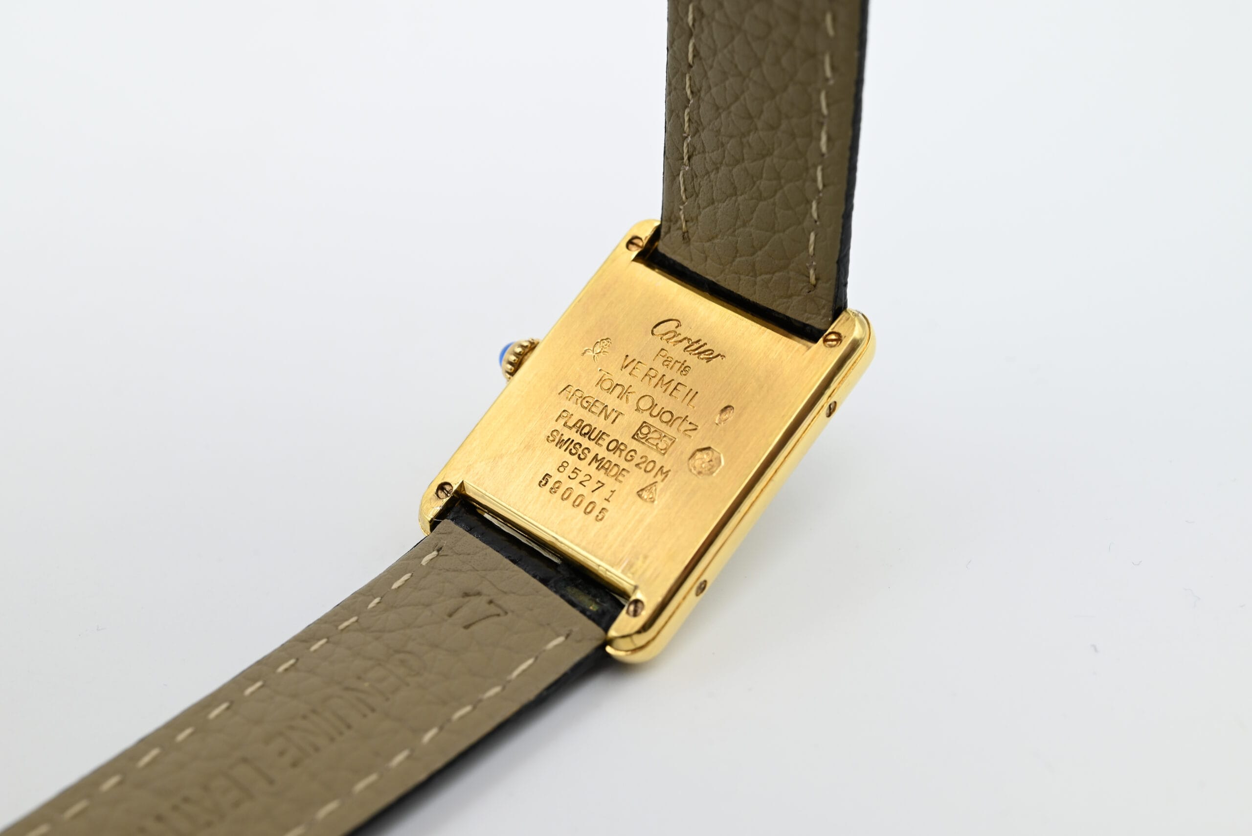 Cartier Tank Ref. 590005 Year 1982 (Box & Papers) – Bild 6