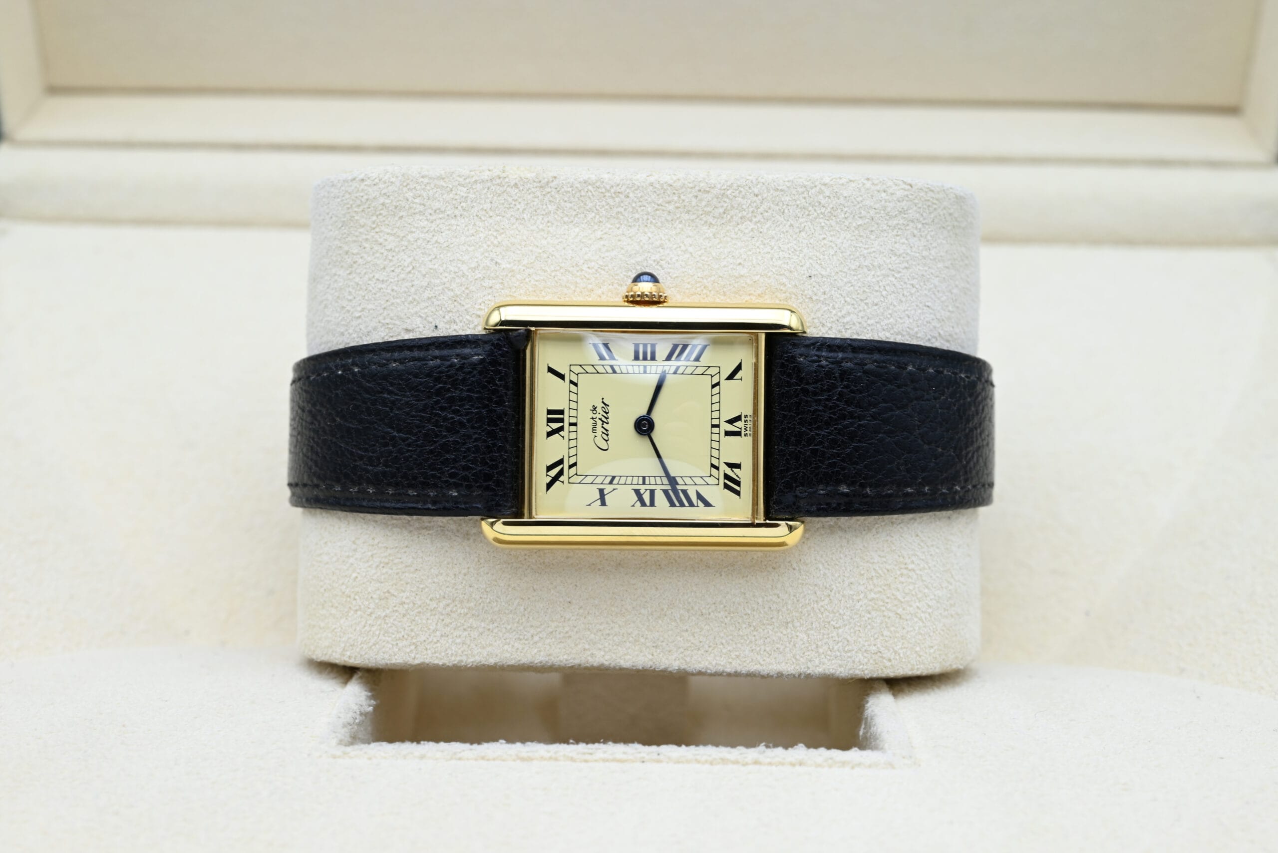 Cartier Tank Ref. 681006 Year 1988 (Box & Papers) - Afbeelding 4