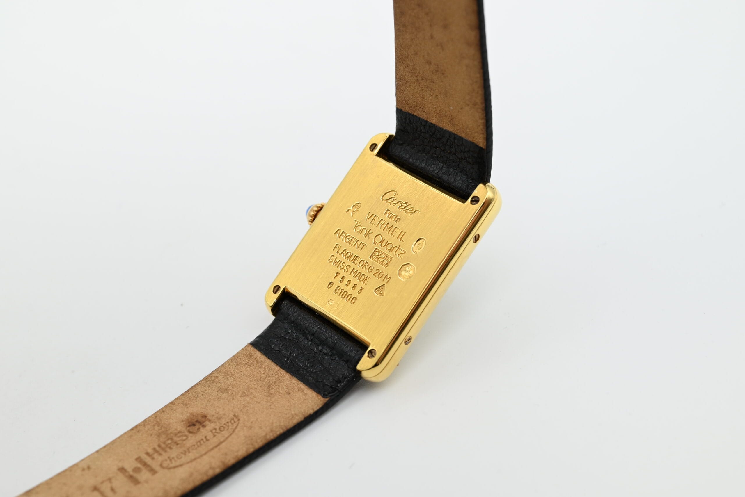 Cartier Tank Ref. 681006 Year 1988 (Box & Papers) - Afbeelding 6