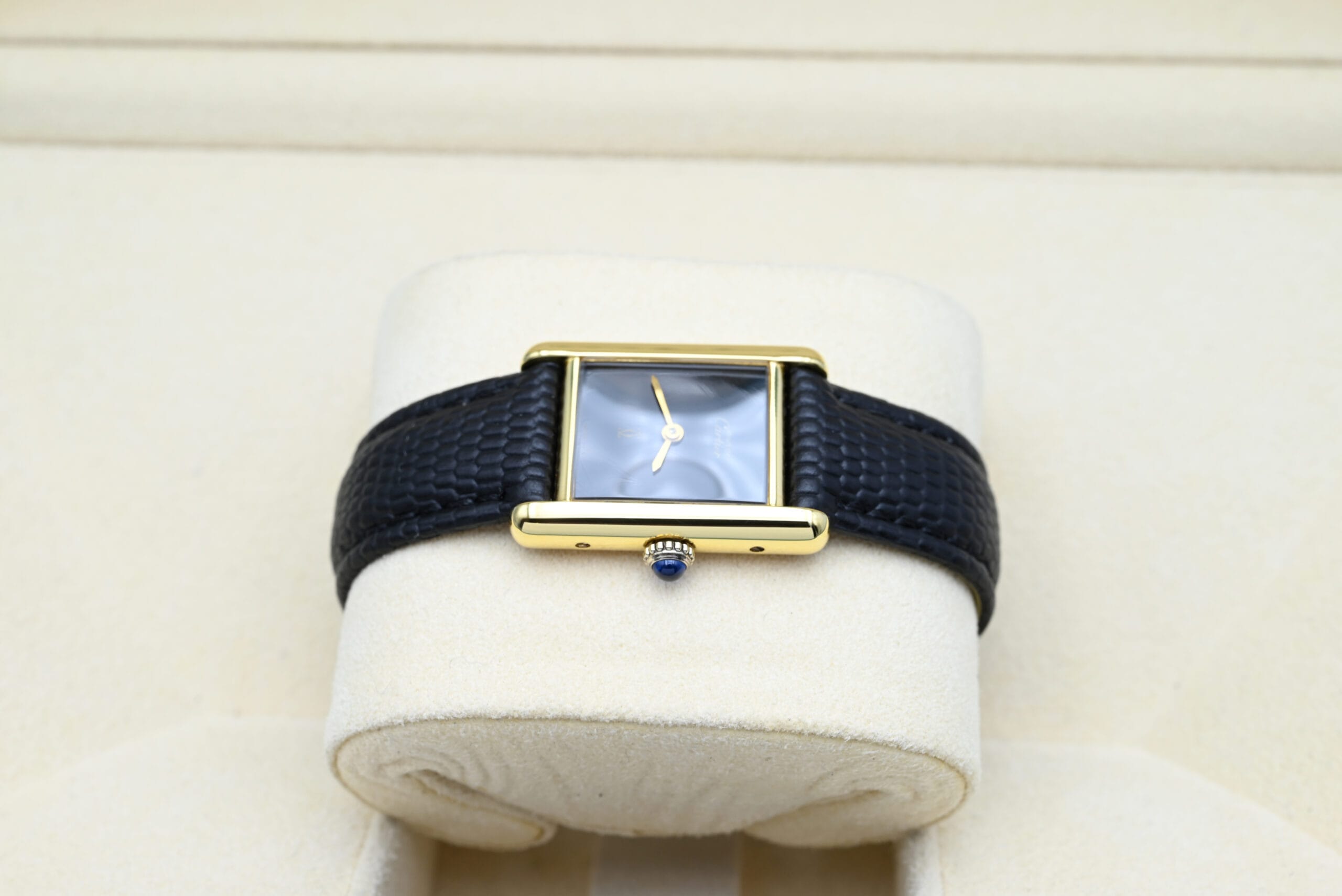 Cartier Tank Vermeil Year 1990s (Box) - Image 3