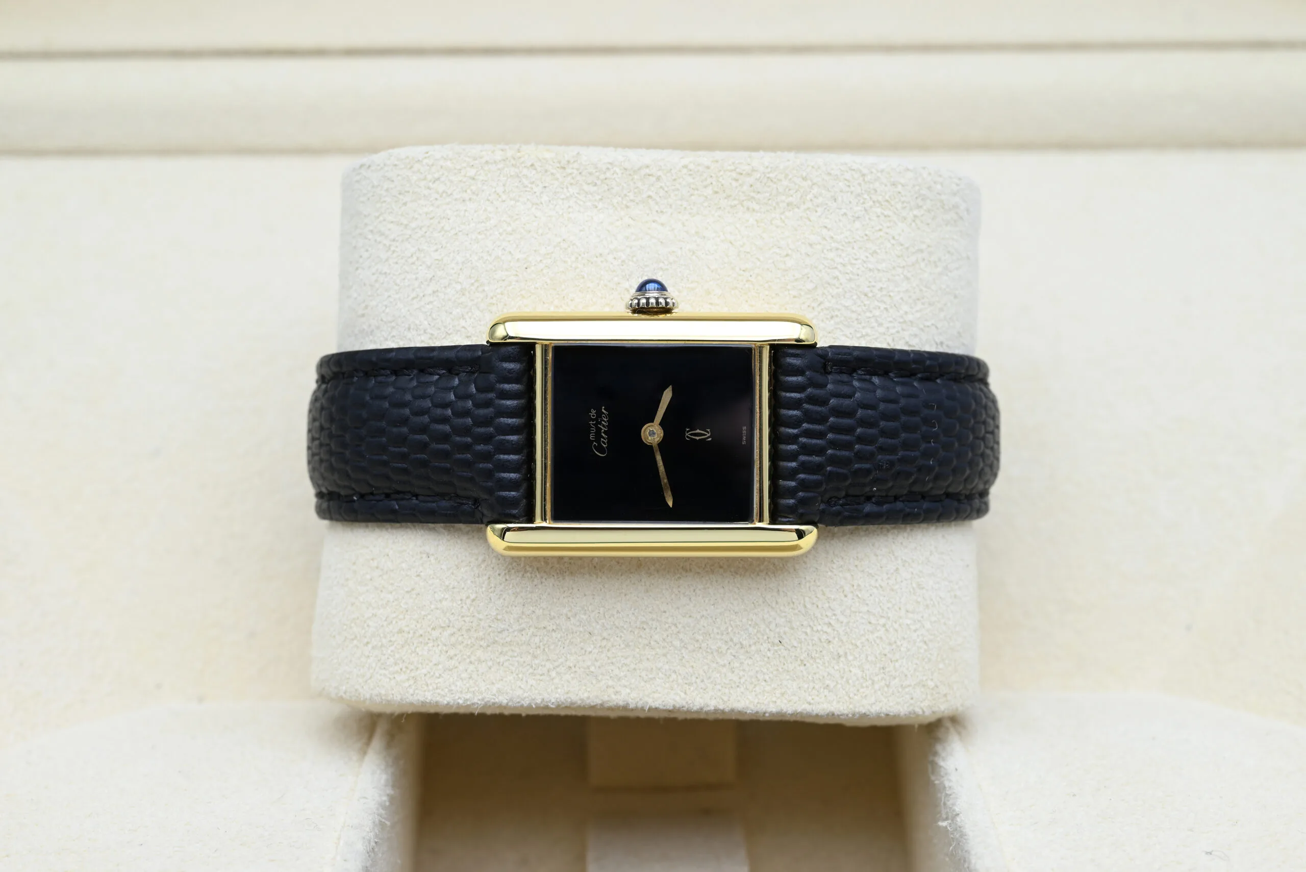 Cartier Tank Vermeil Year 1990s (Box) - Image 4