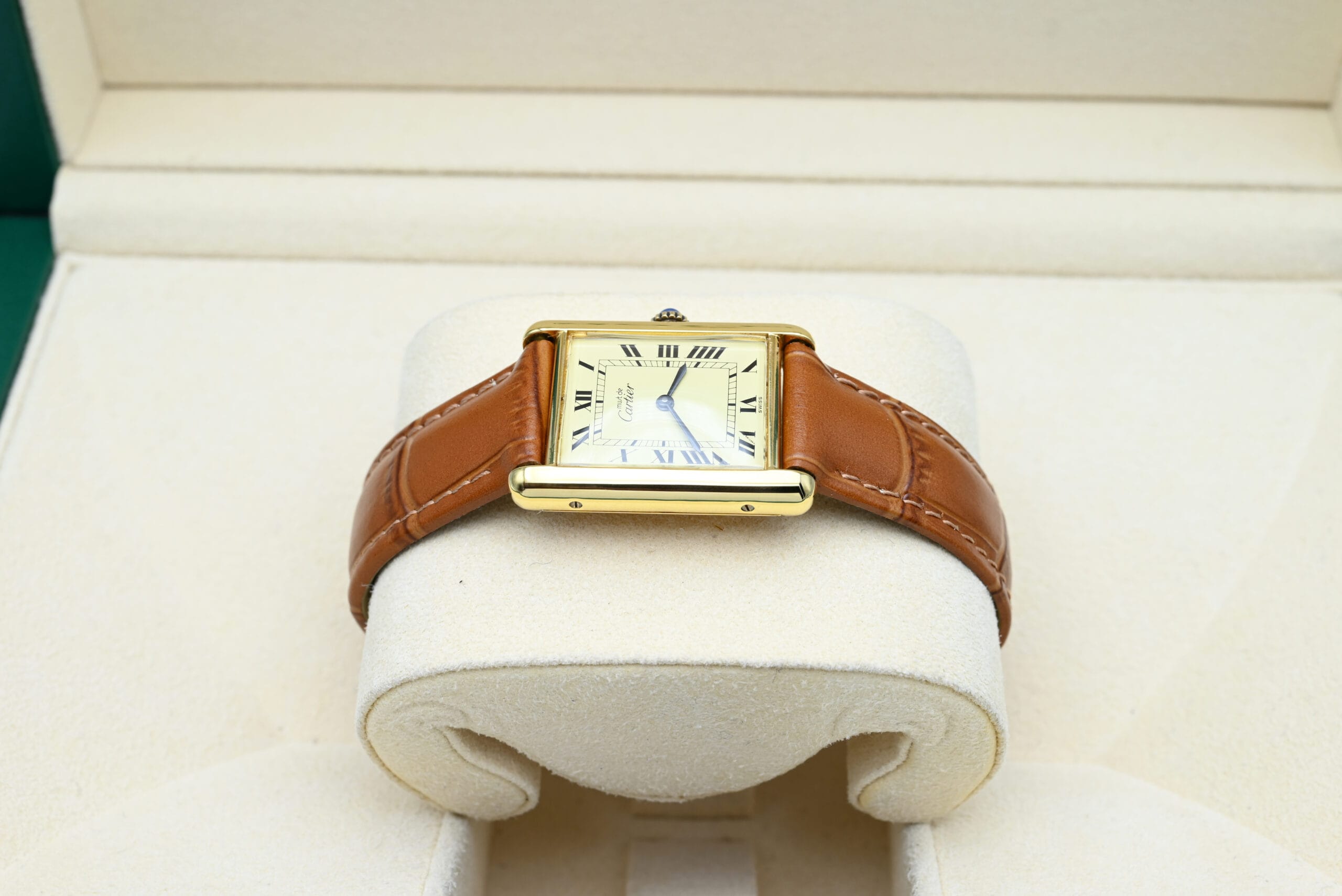Cartier Tank Vermeil Year 1990s (Box) - Image 2