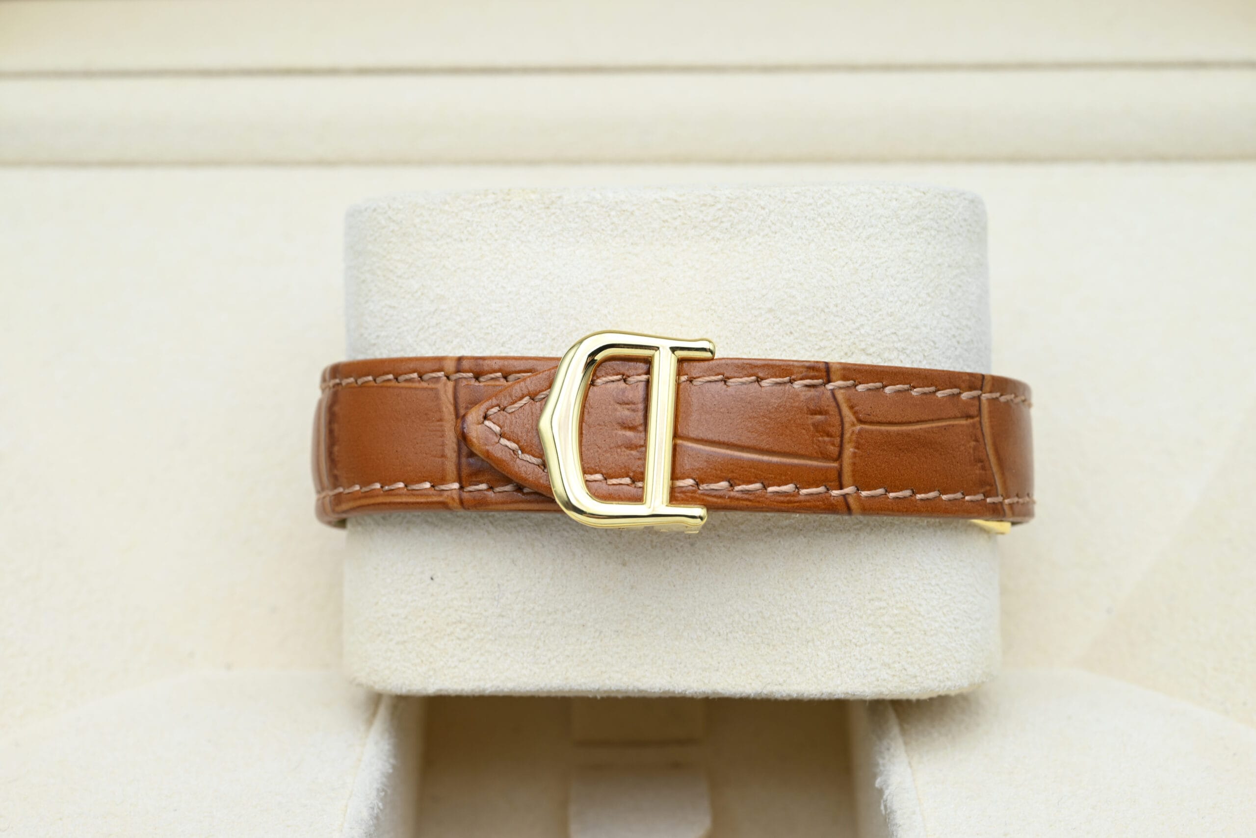 Cartier Tank Vermeil Year 1990s (Box) - Image 5