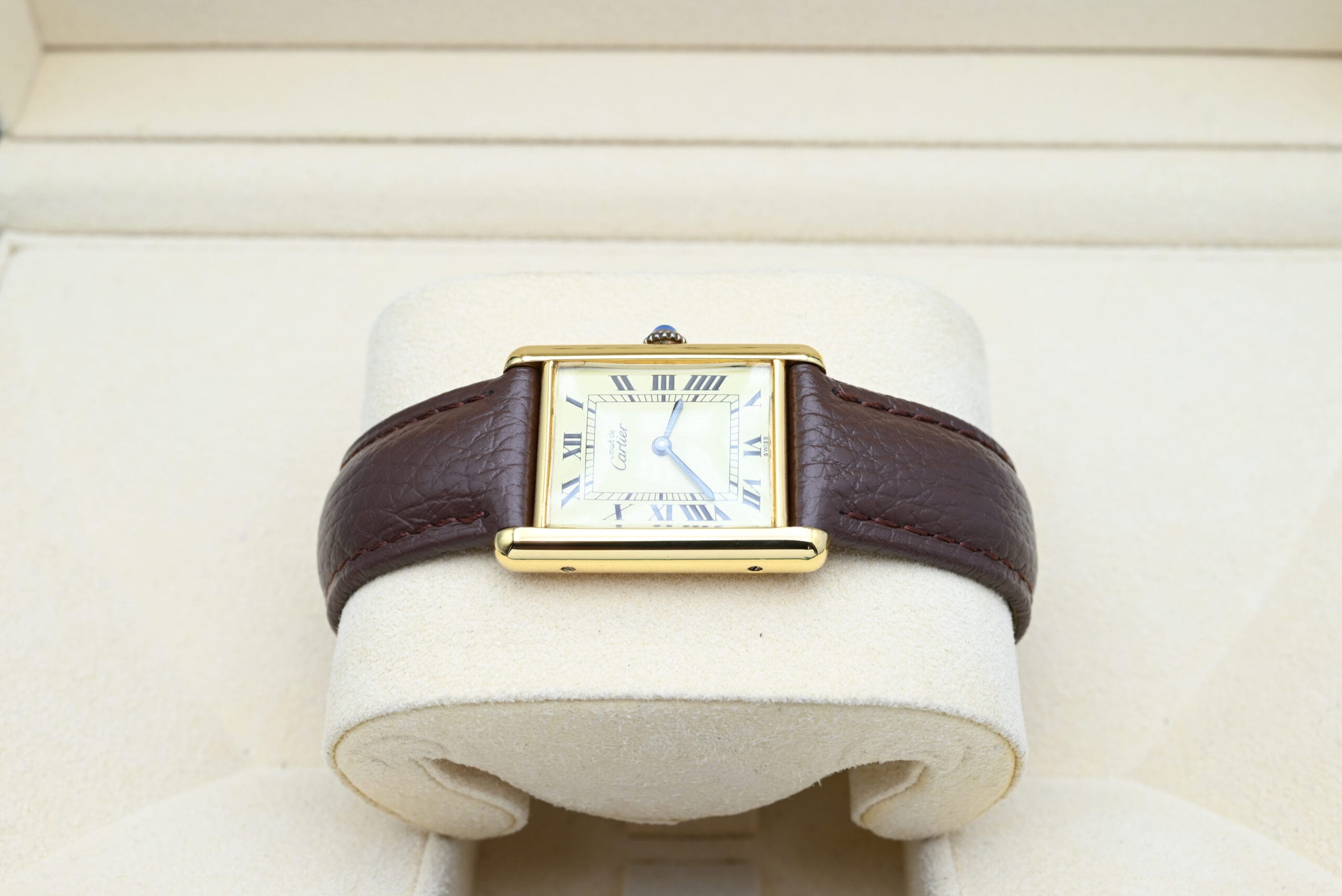 Cartier Tank Vermeil Year 1990s (Box) - Image 2
