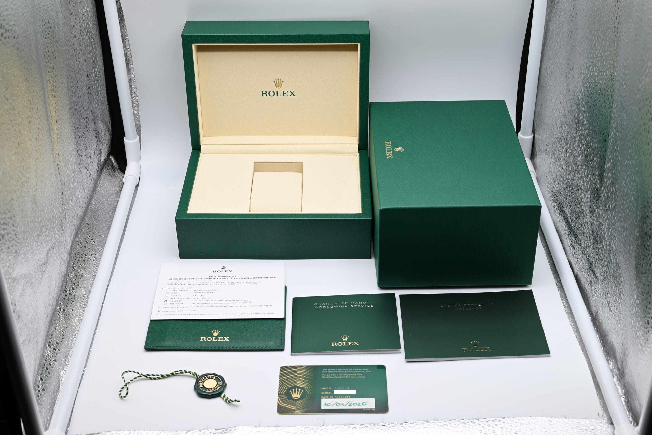 Rolex Datejust Ref. 126334 Year 2026 (Full Set) – Image 2