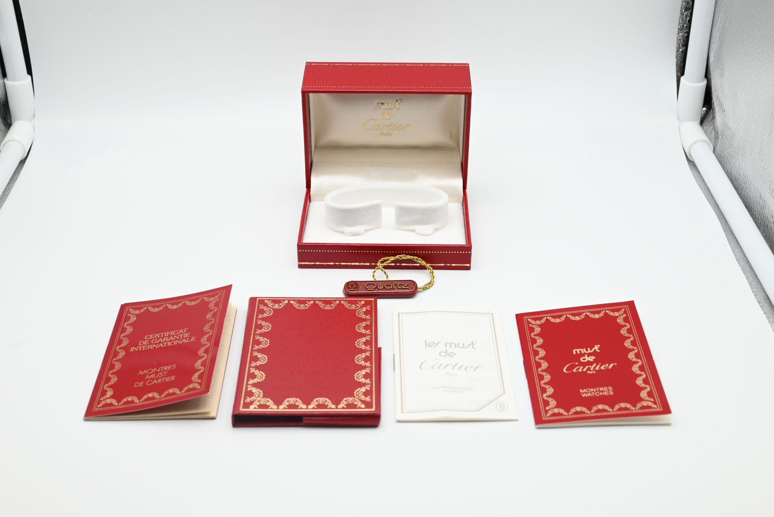 Cartier Tank Ref. 5057001 Year 1990 (Box & Papers) – Image 2