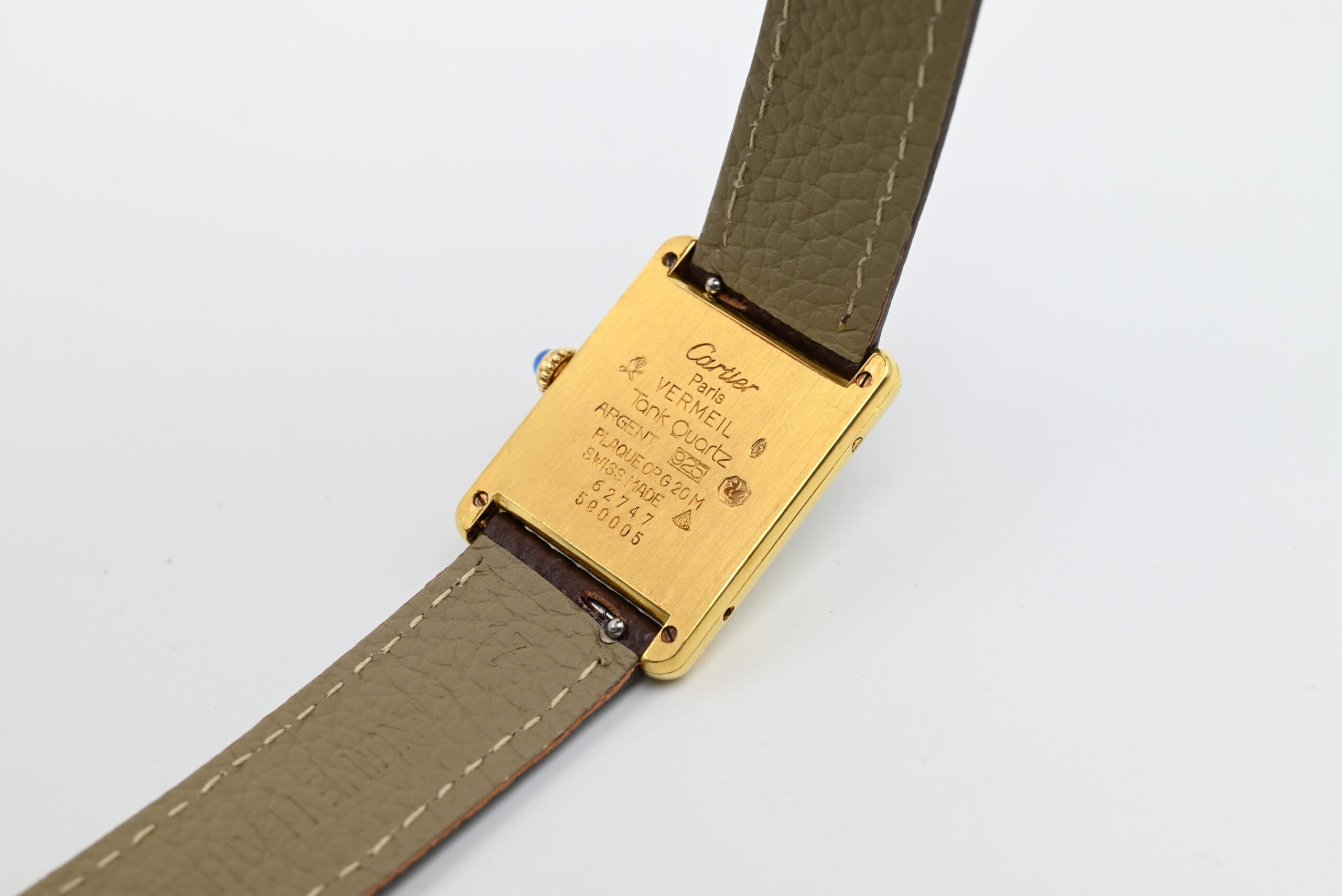 Cartier Tank Ref. 590005 Year 1990s (Box) - Image 7