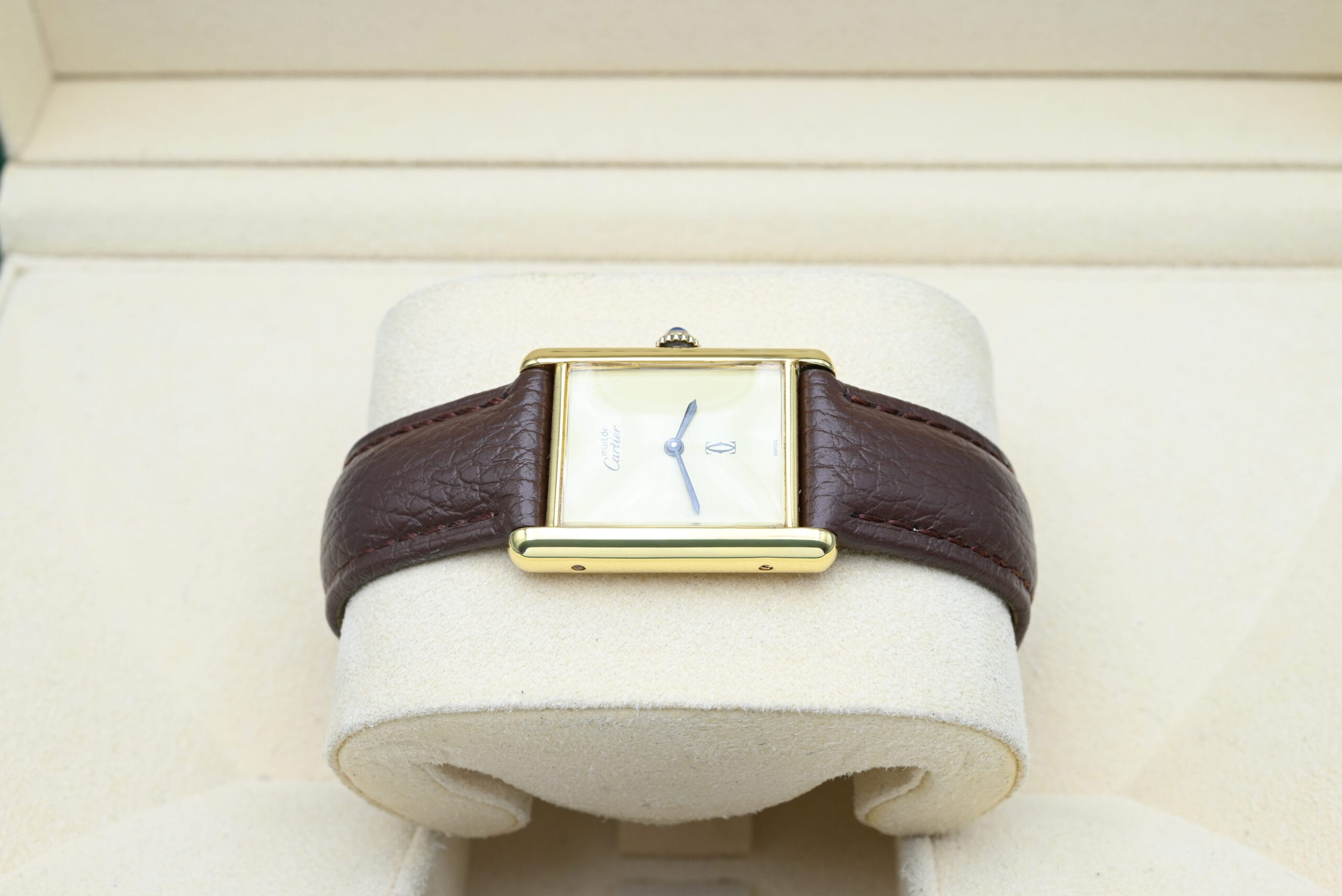 Cartier Tank Vermeil Year 1990s (Box) – Image 3