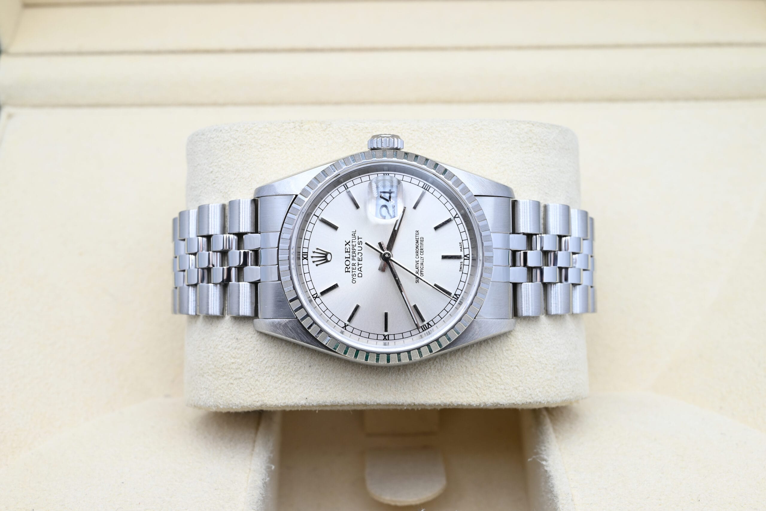 Rolex Datejust Ref. 16220 Year 1998 (Box & Papers) - Image 5
