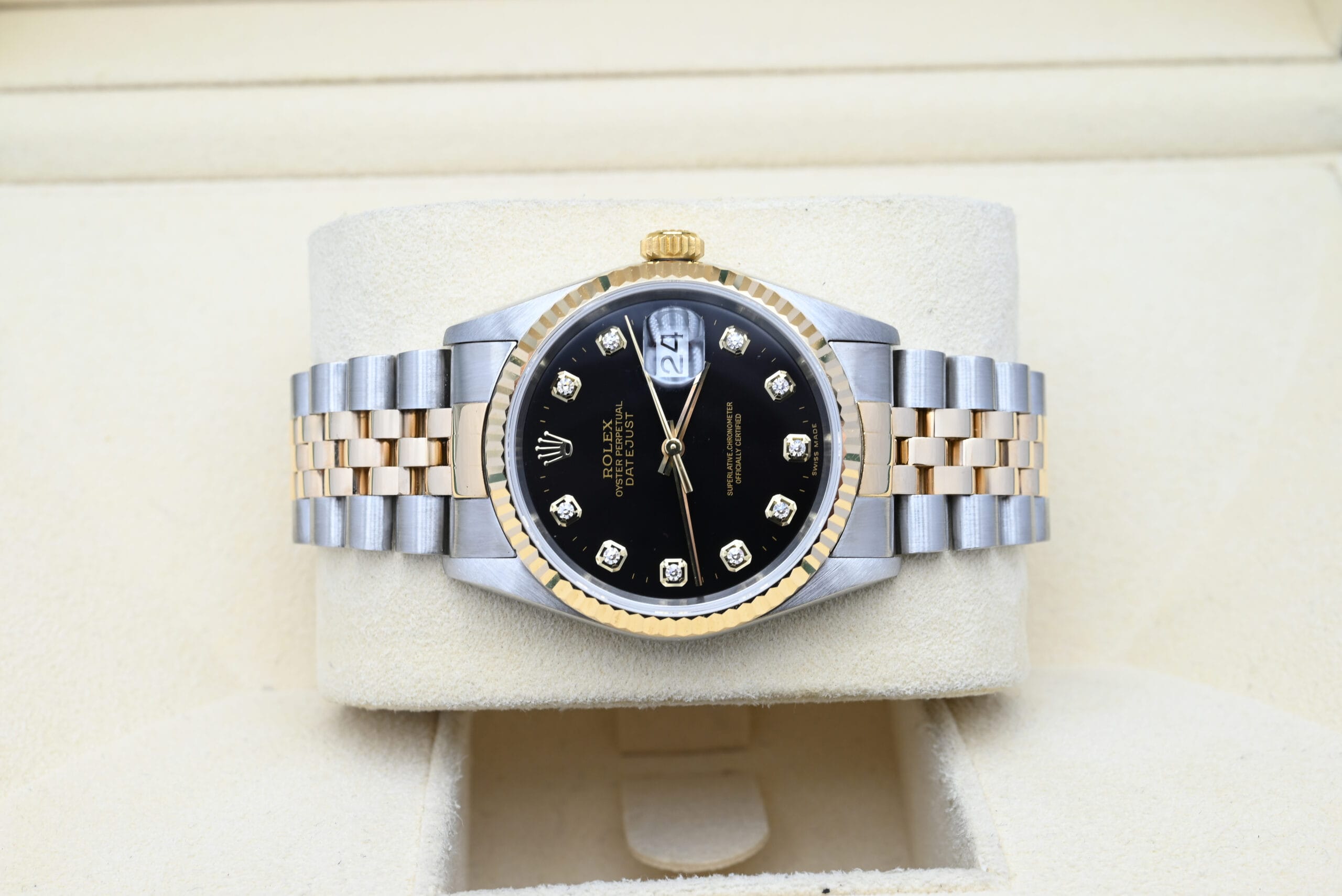 Rolex Datejust Ref. 16233 Year 2001 (Box & Papers) - immagine 5