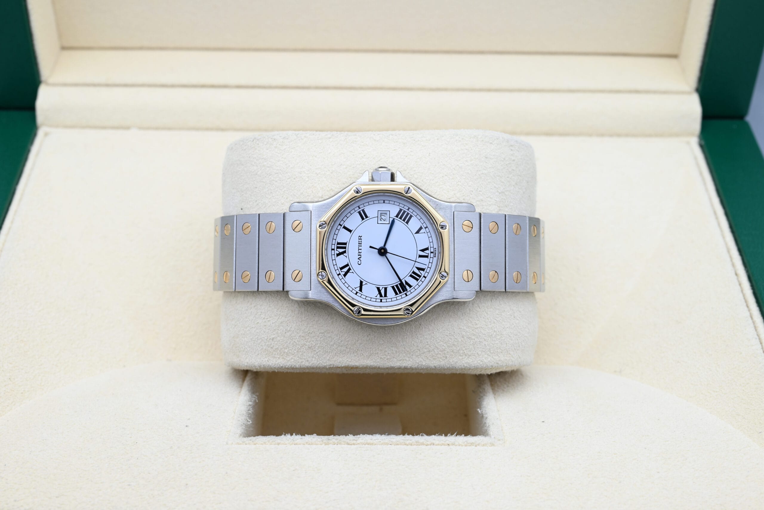 Cartier Santos Ref. 2966 Year 1990s (Box) - Image 5